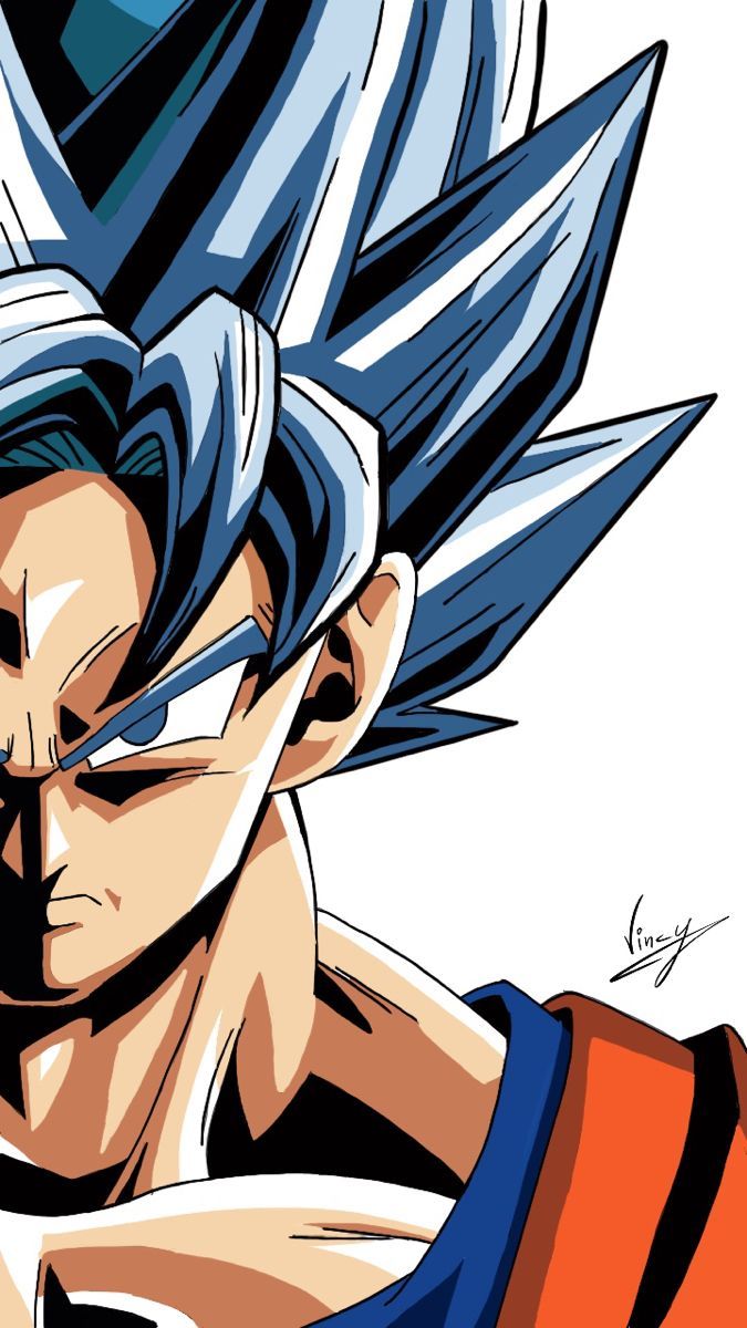 675x1200 Goku drawing