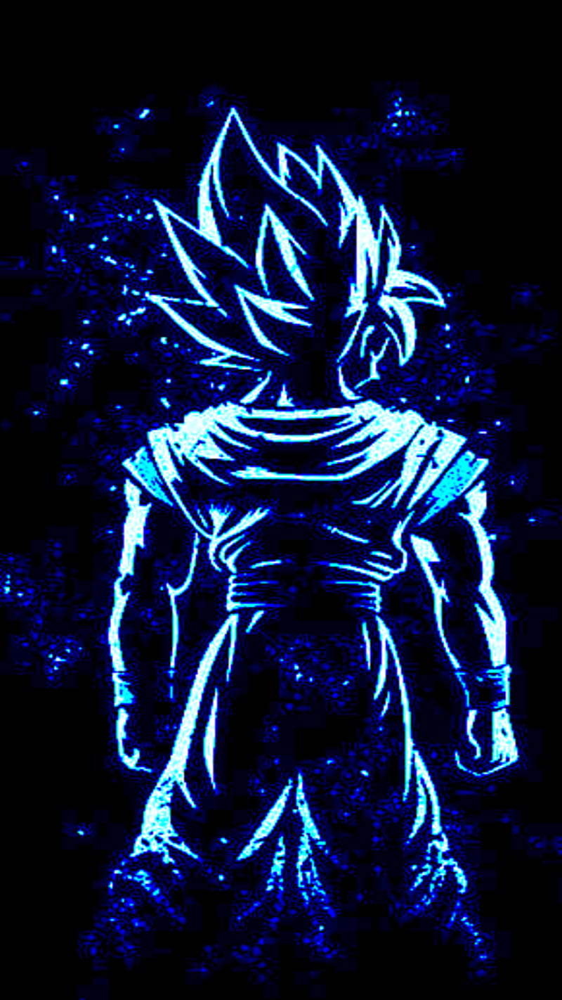 800x1422 Goku ssj blue, ball, black, blade, dragon, god, hit, super, tiger, guerra, wolf, HD phone wallpaper