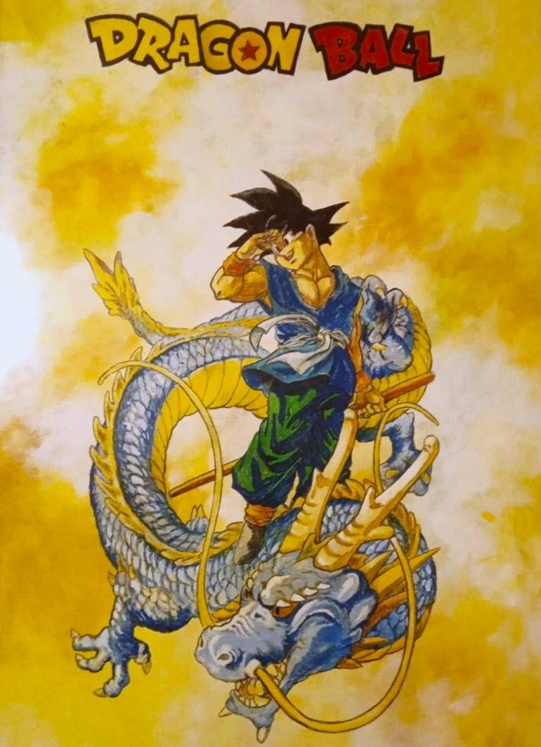 770x1063 Goku Drawing by Giuseppe Marzo. Saatchi Art Bahrain