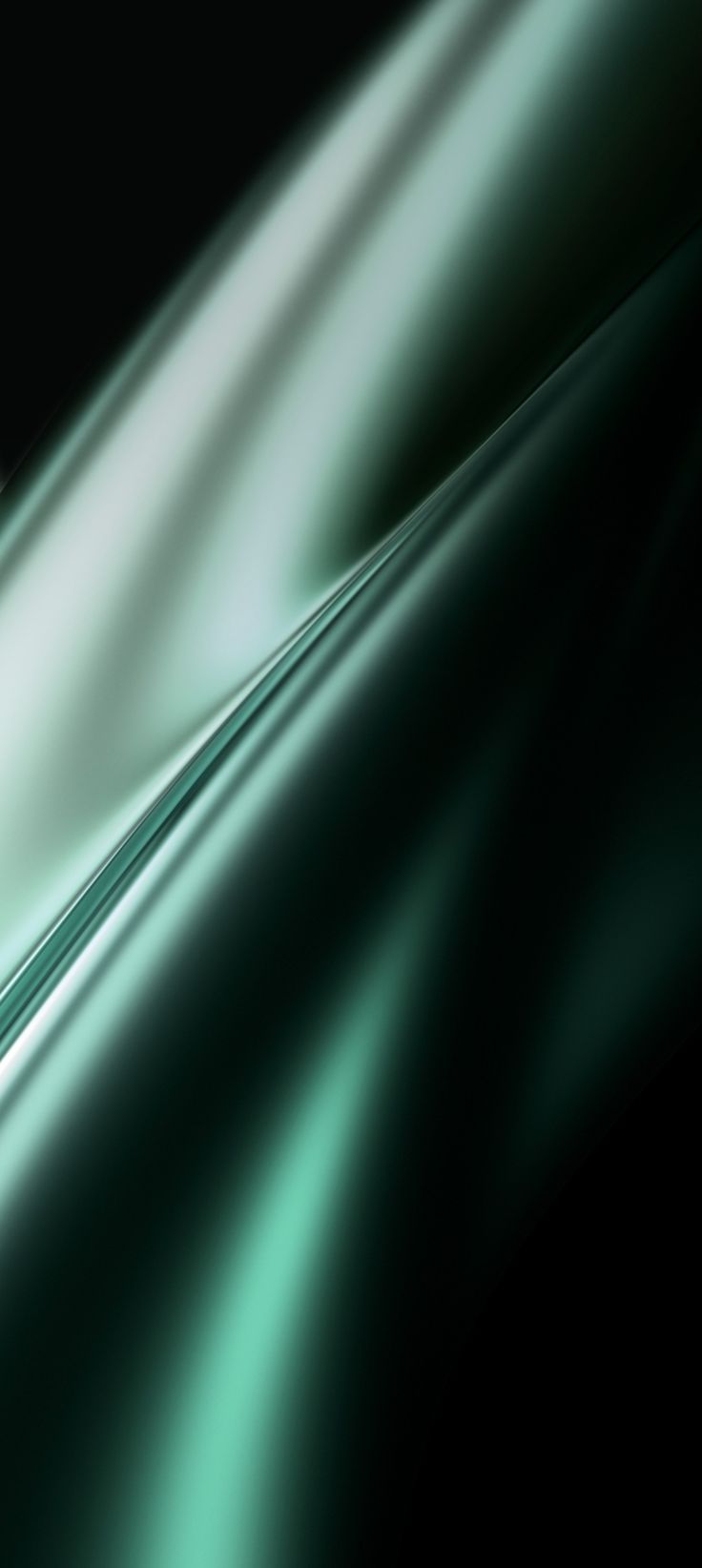 736x1644 Abstract Green and White Background with Wavy Lines. Realme gt 7 pro wallpaper, Realme c55