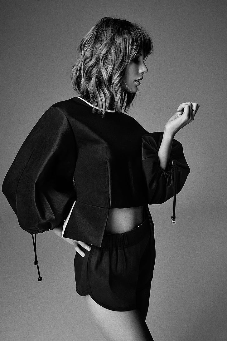 728x1092 HD wallpaper: Taylor Swift, singer, women, adult, studio shot, fashion, one person