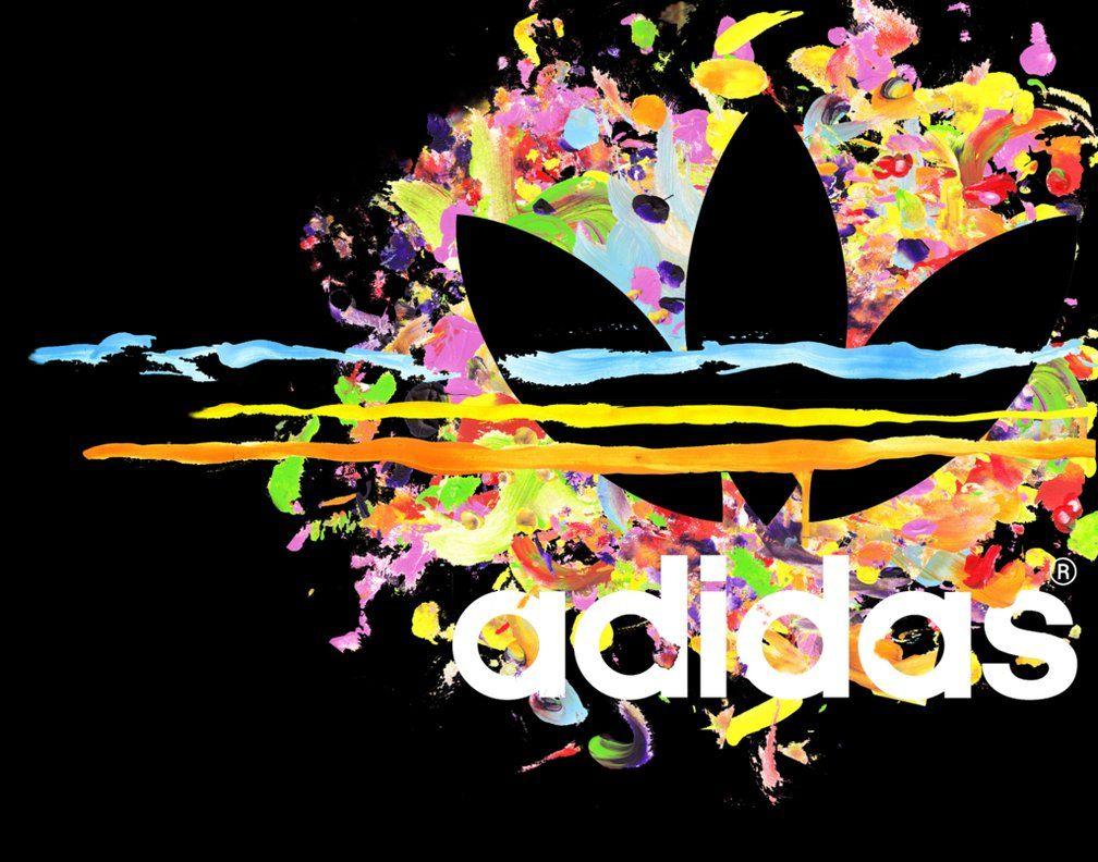 1008x792 19227) Colorful Adidas HD Desktop Wallpaper