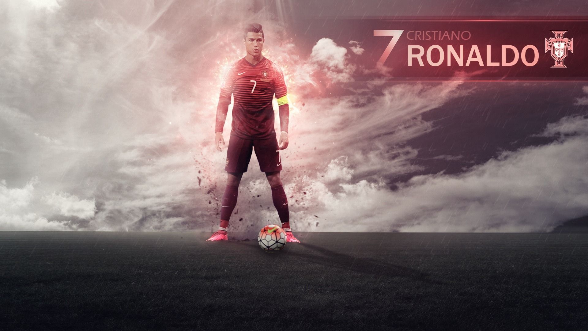 1920x1080 Cristiano Ronaldo UEFA Euro 2016 Player Wallpaper