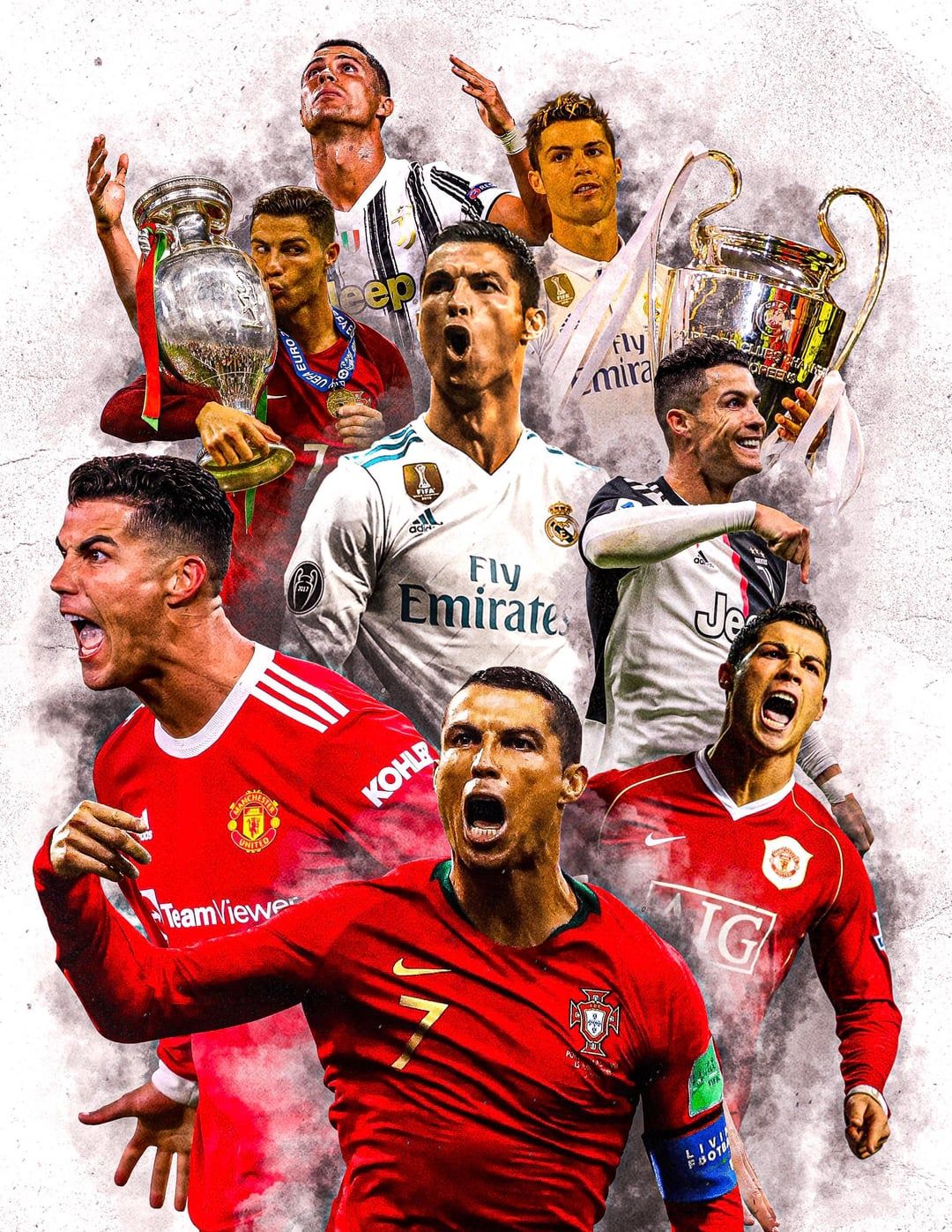 1080x1397 Cristiano Ronaldo Wallpaper @dottore.design