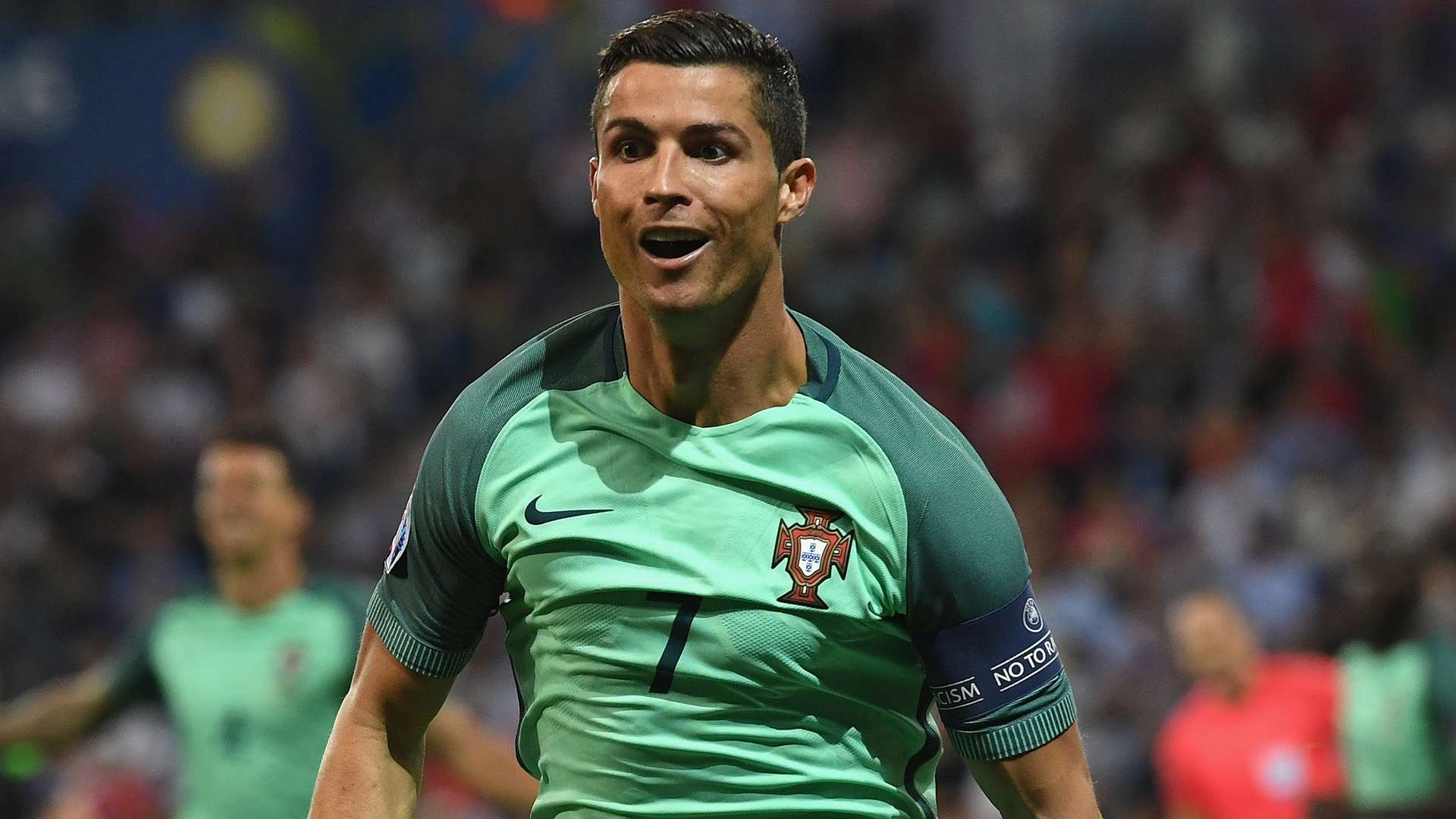 1920x1080 Portugal Comment: If Ronaldo wins Euro he's had a better career than Messi. Goal.com US