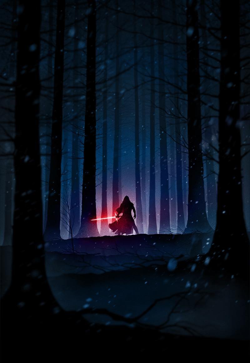 800x1162 iPhone Kylo Ren Cool Star Wars Wallpaper