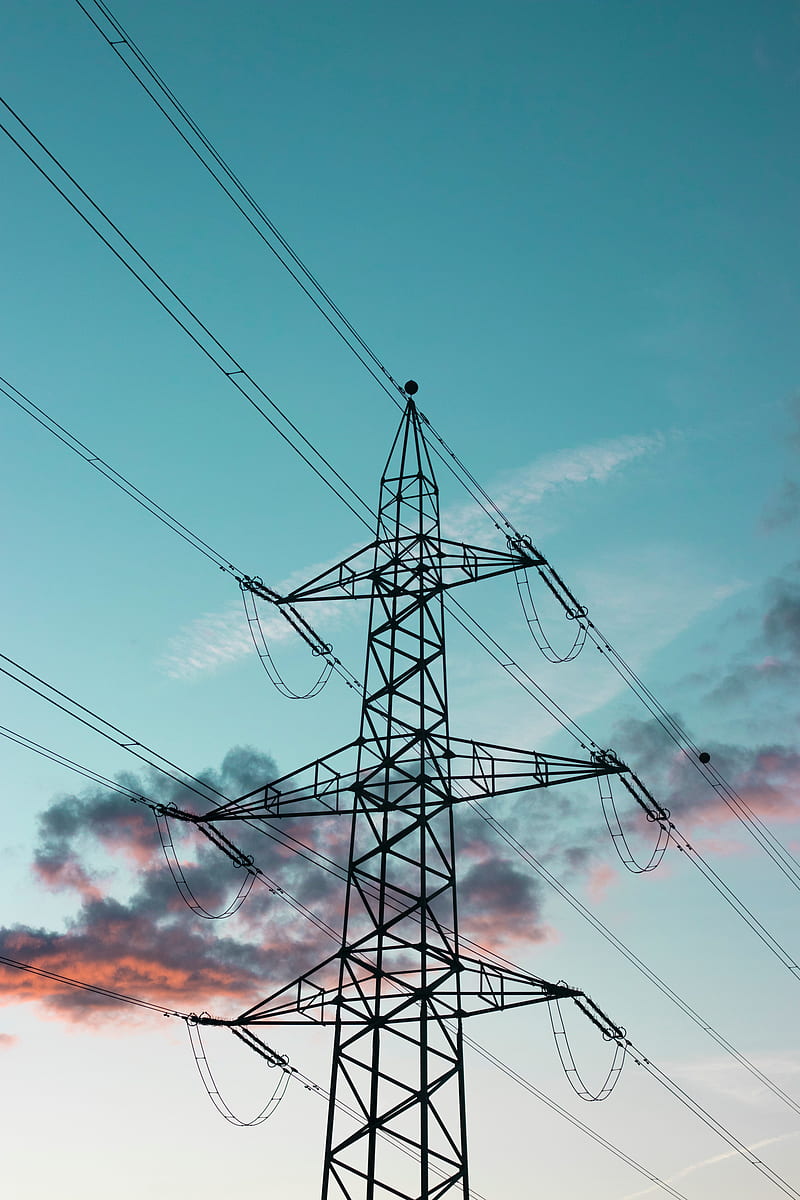800x1200 HD transmission tower wallpaper