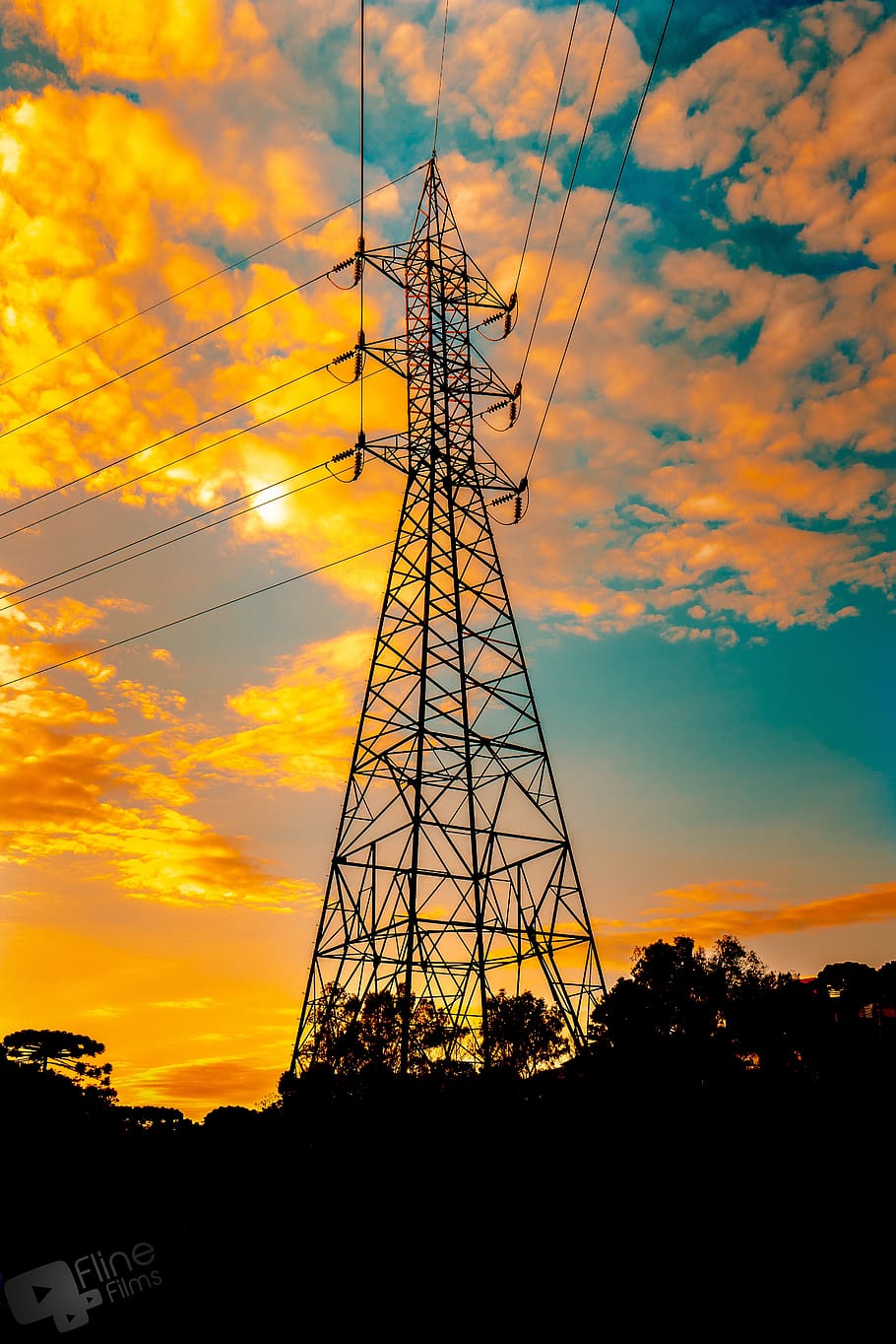 910x1364 Electricity transmission 1080P, 2K, 4K, 5K HD wallpaper free download, sort