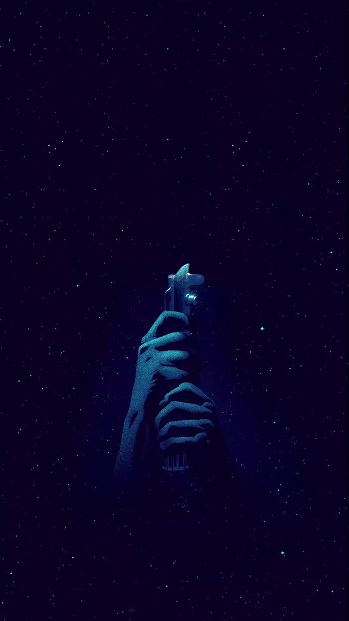 700x1244 Star Wars live wallpaper iphone light saber blue. Star wars wallpaper iphone, Live wallpaper iphone, iPhone wallpaper stars