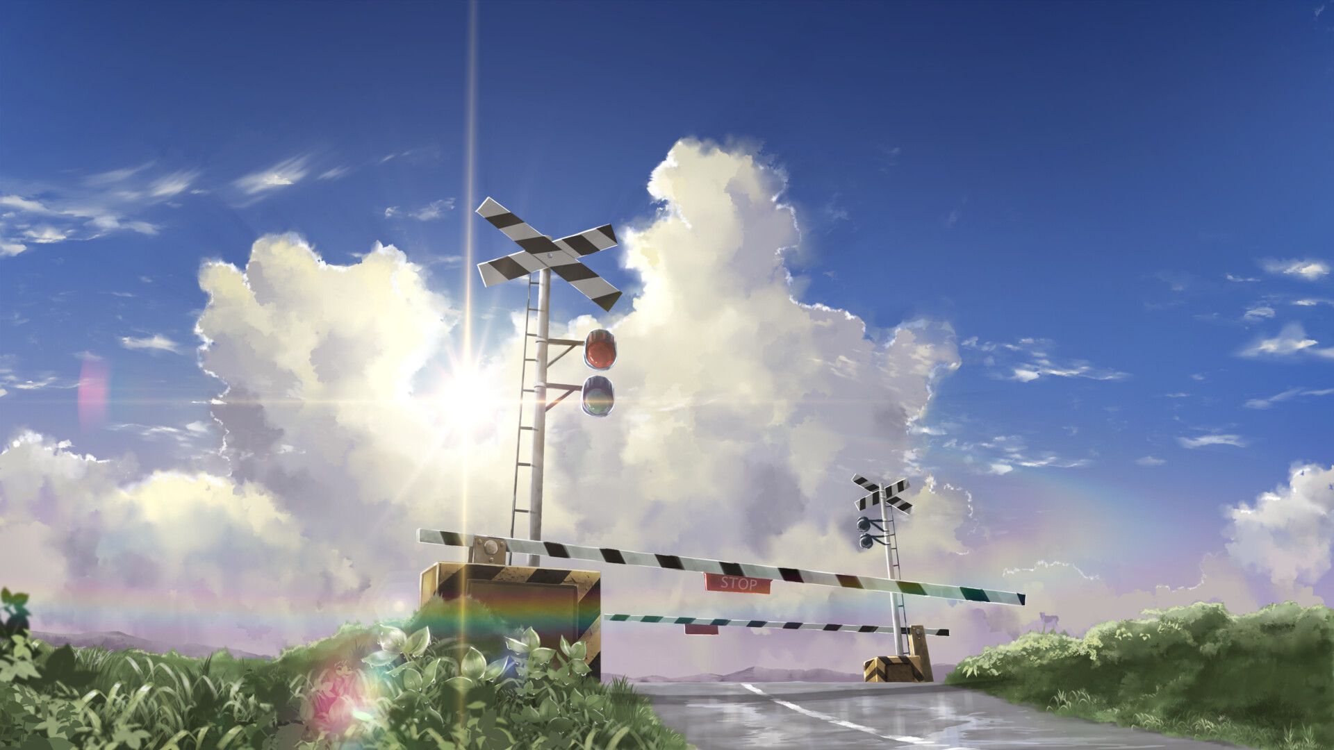 1920x1080 Railroad Crossing