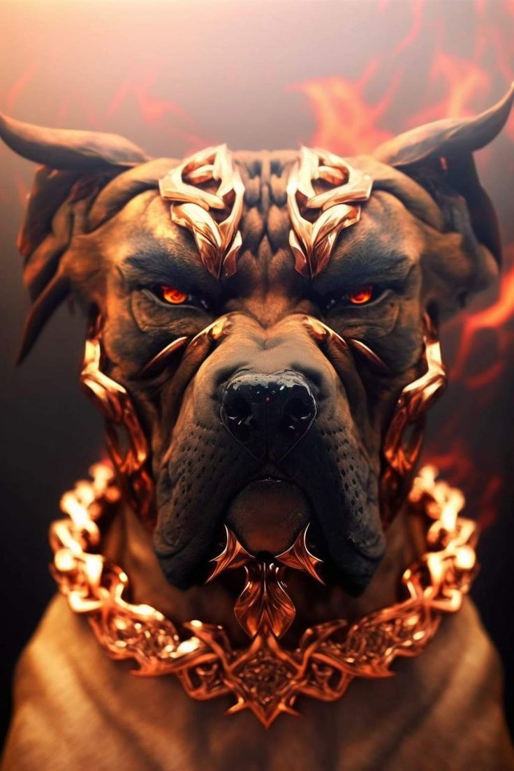 736x1104 Grim Reaper Dog Tattoo. Mean dog wallpaper, Unique bulldog art, Pitbull dragon