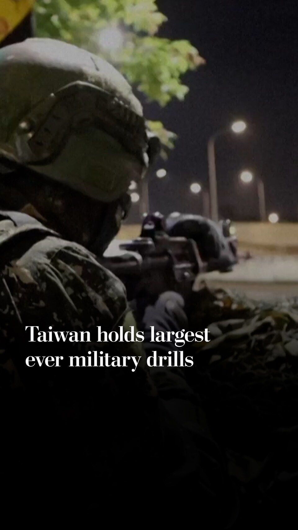 960x1707 Taiwan holds largest ever military drills