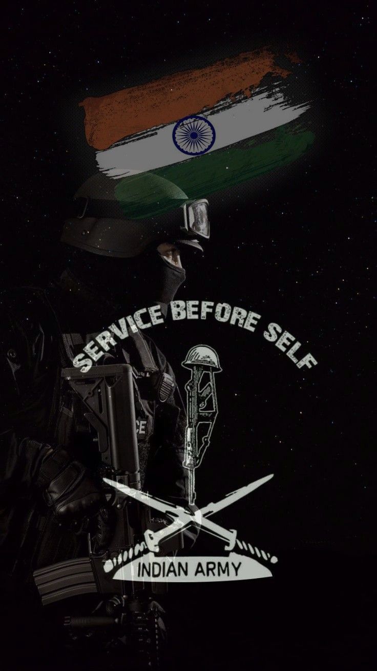 736x1307 Indian Army HD 4k iPhone Wallpaper