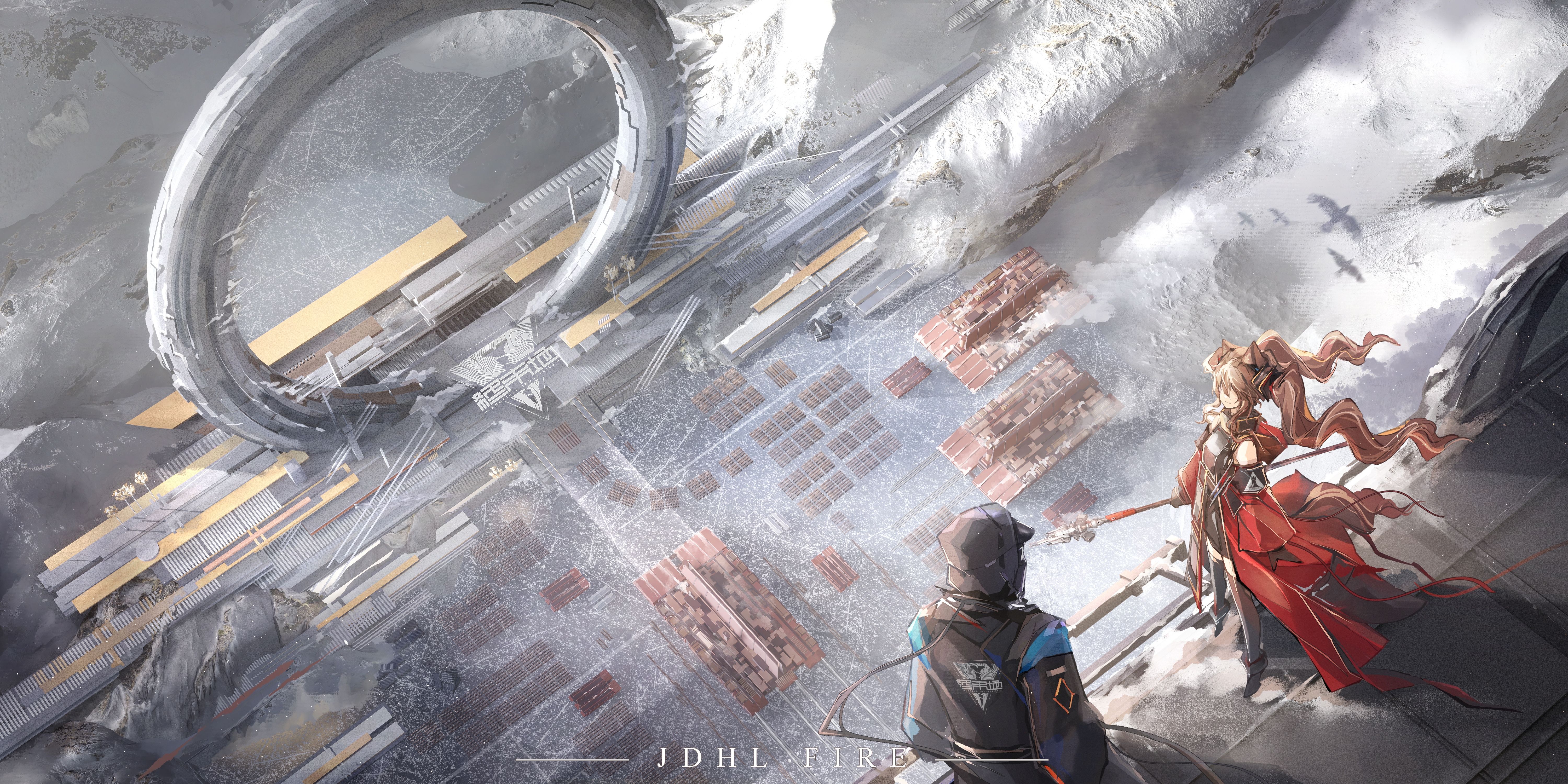6000x3000 Arknights HD Wallpaper by JDHLfire Anime Image Board