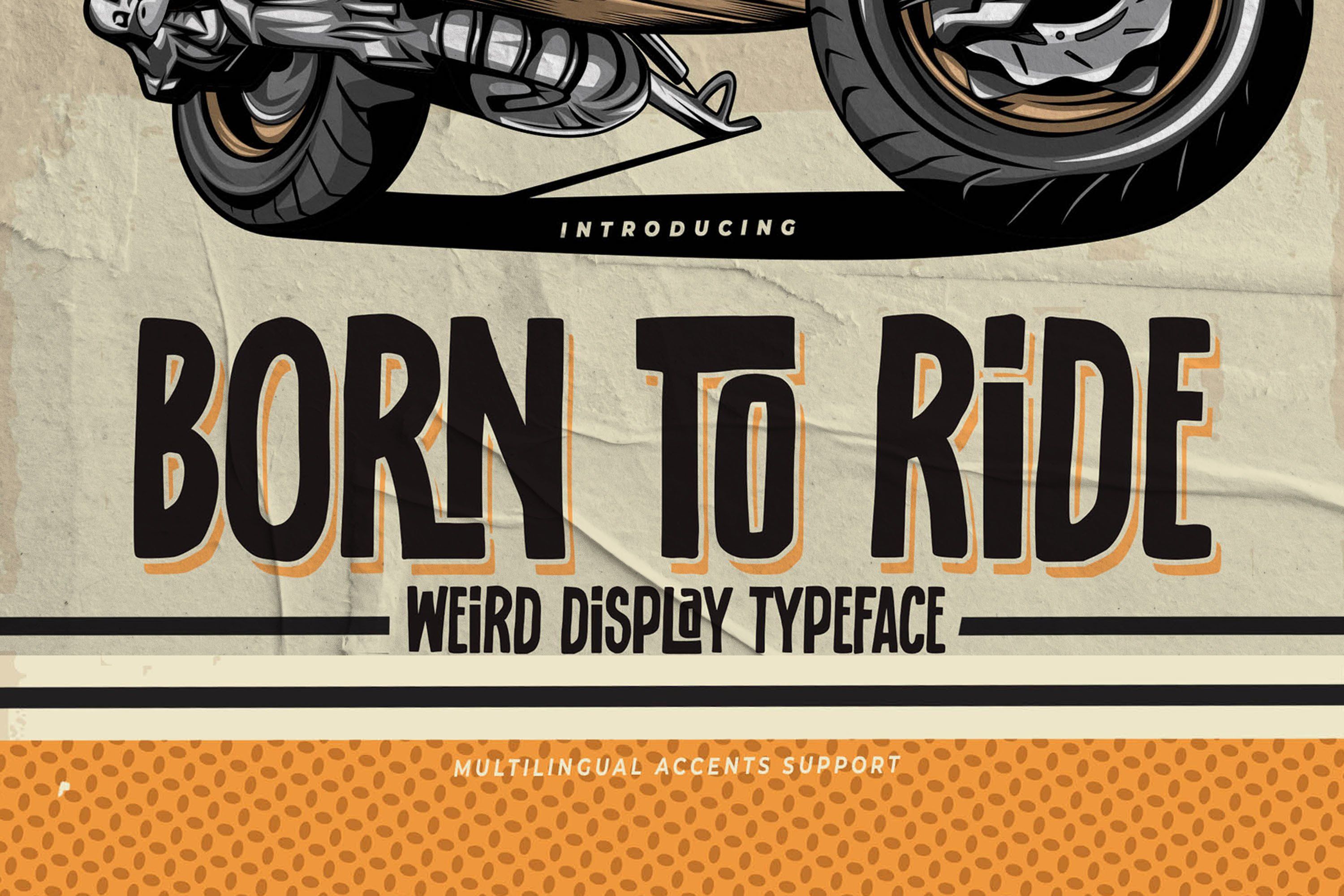 3000x2000 Born to Ride Font by Gassstype Studio · Creative Fabrica