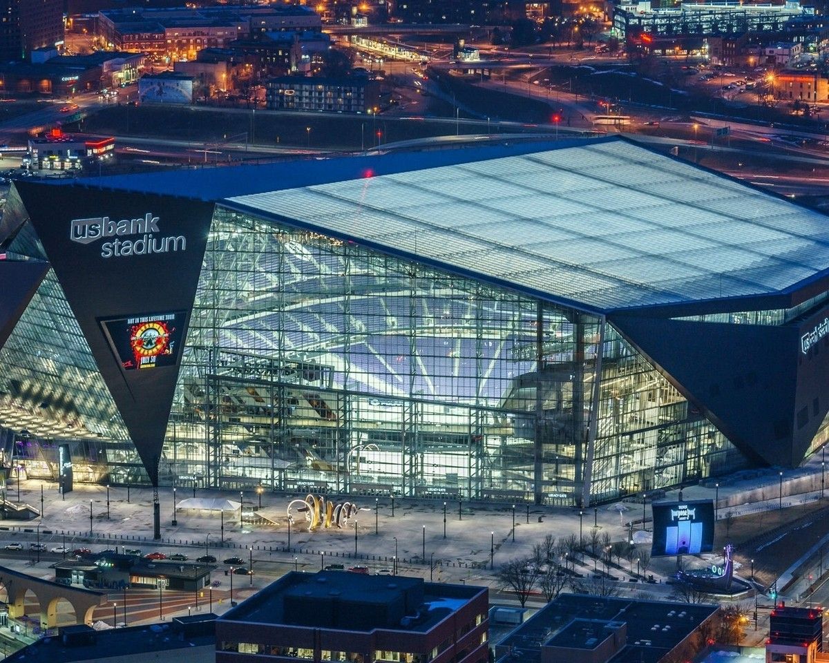 1200x960 U.S. BANK STADIUM 8X10 PHOTO MINNESOTA VIKINGS PICTURE NFL