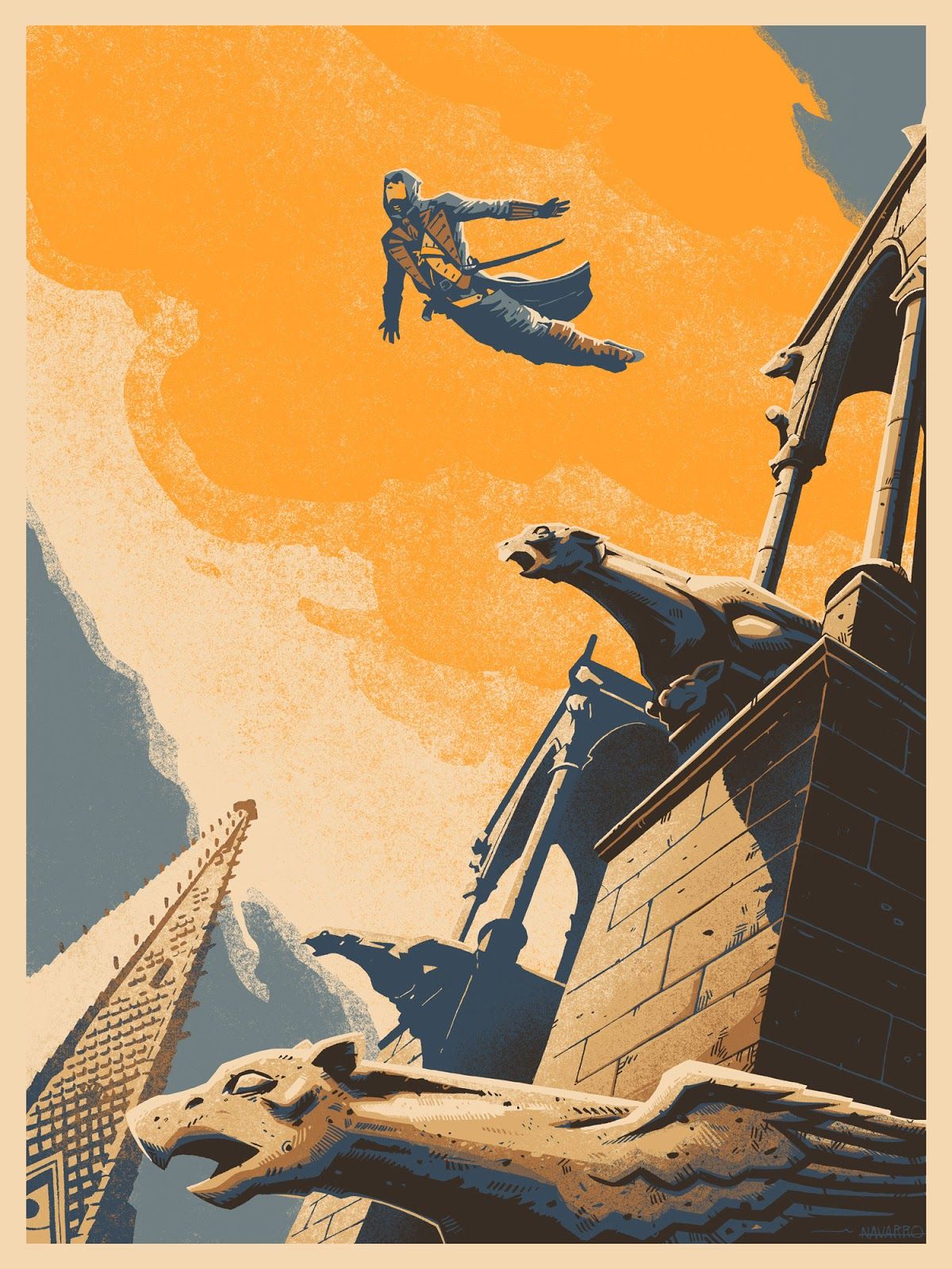 1200x1600 The Geeky Nerfherder: Cool Art: 'Leap Of Faith'