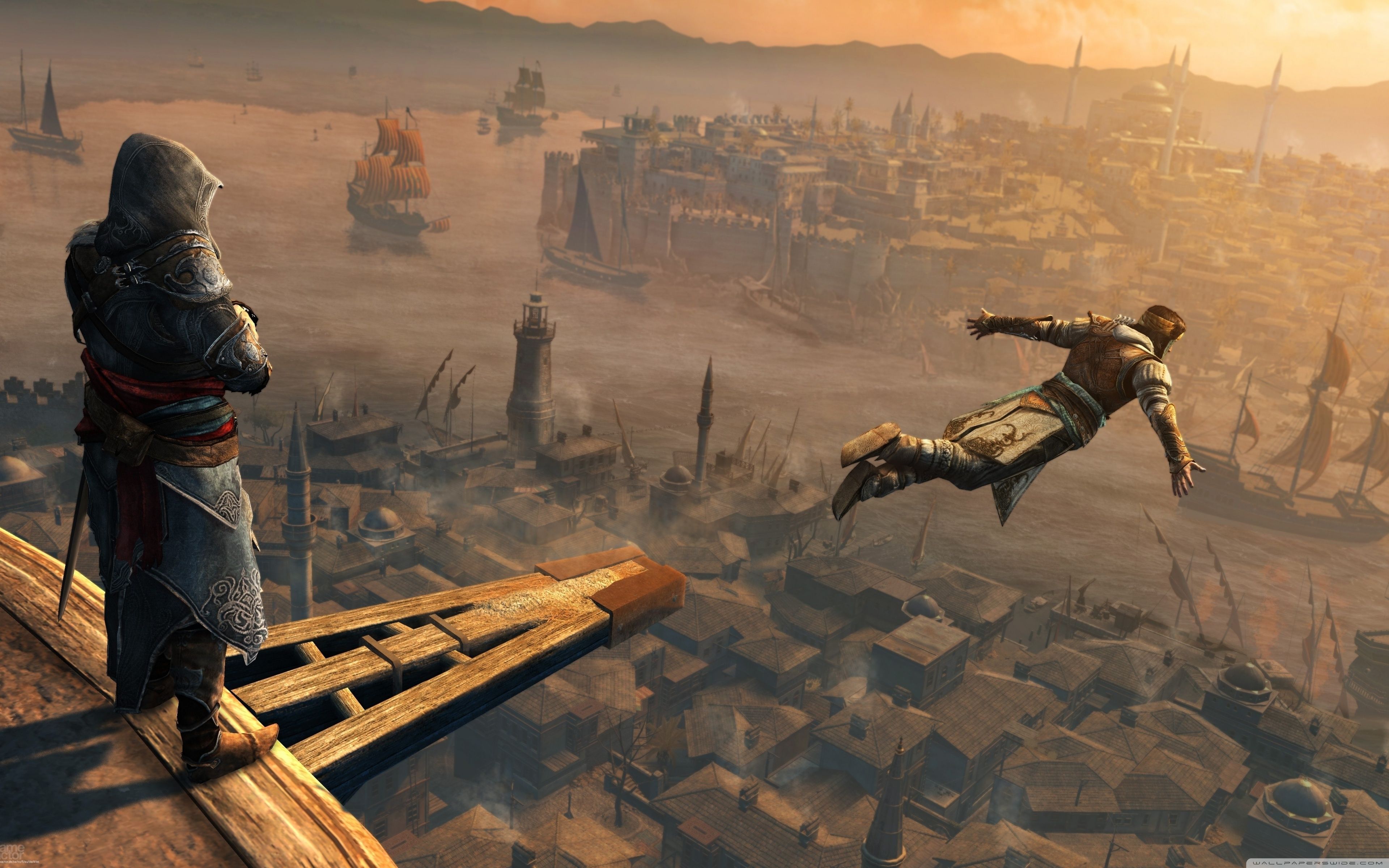 3840x2400 Assassin's Creed Jump 4K UHD Wallpaper for UltraHD Desktop and TV : Widescreen and UltraWide Display : Dual Monitor : Smartphone and Tablet Devices
