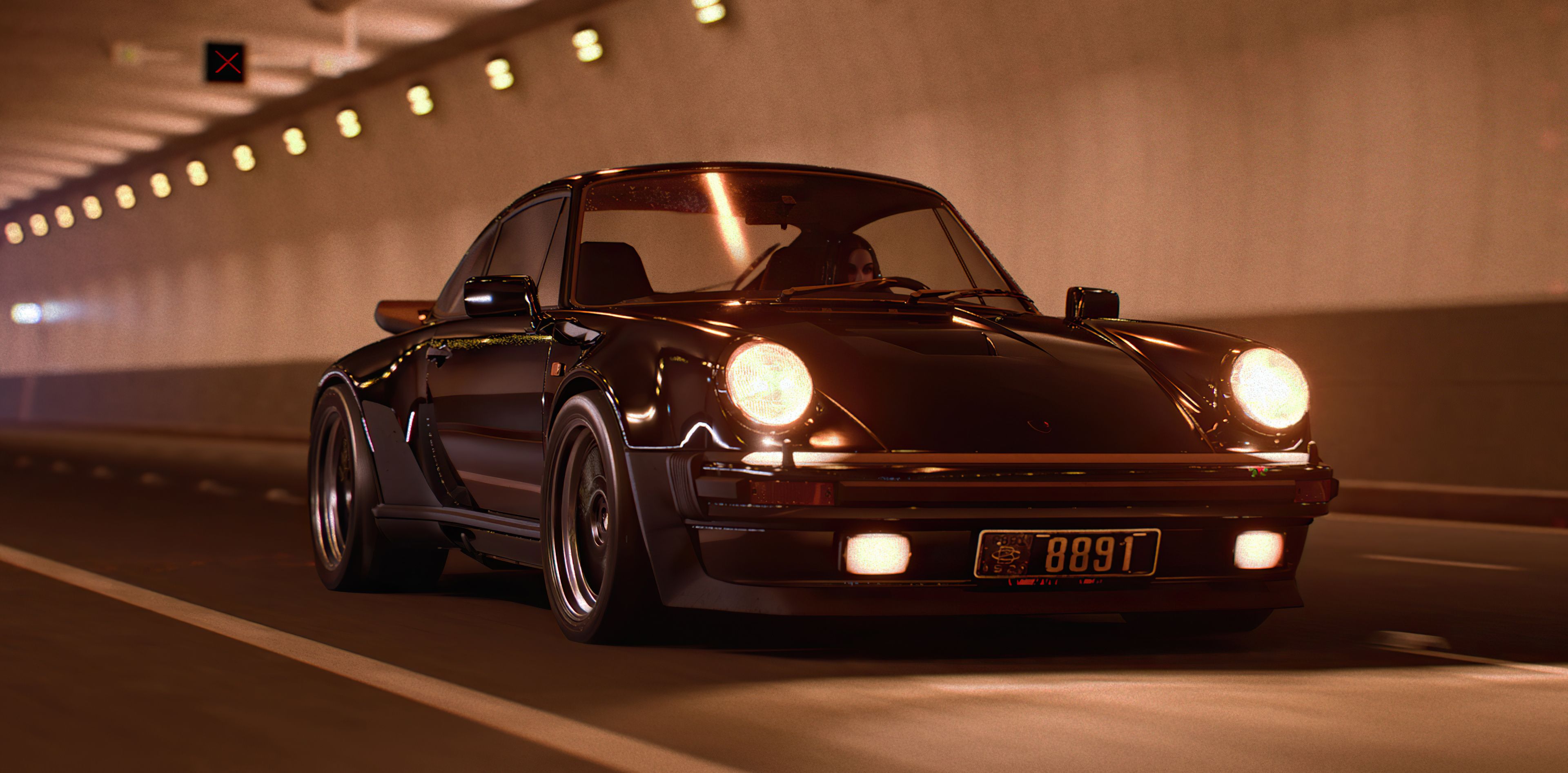 3840x1893 Cyberpunk Porsche Samurai Ride 5k Wallpaper, HD Games Wallpaper, 4k Wallpaper, Image, Background, Photos and Picture