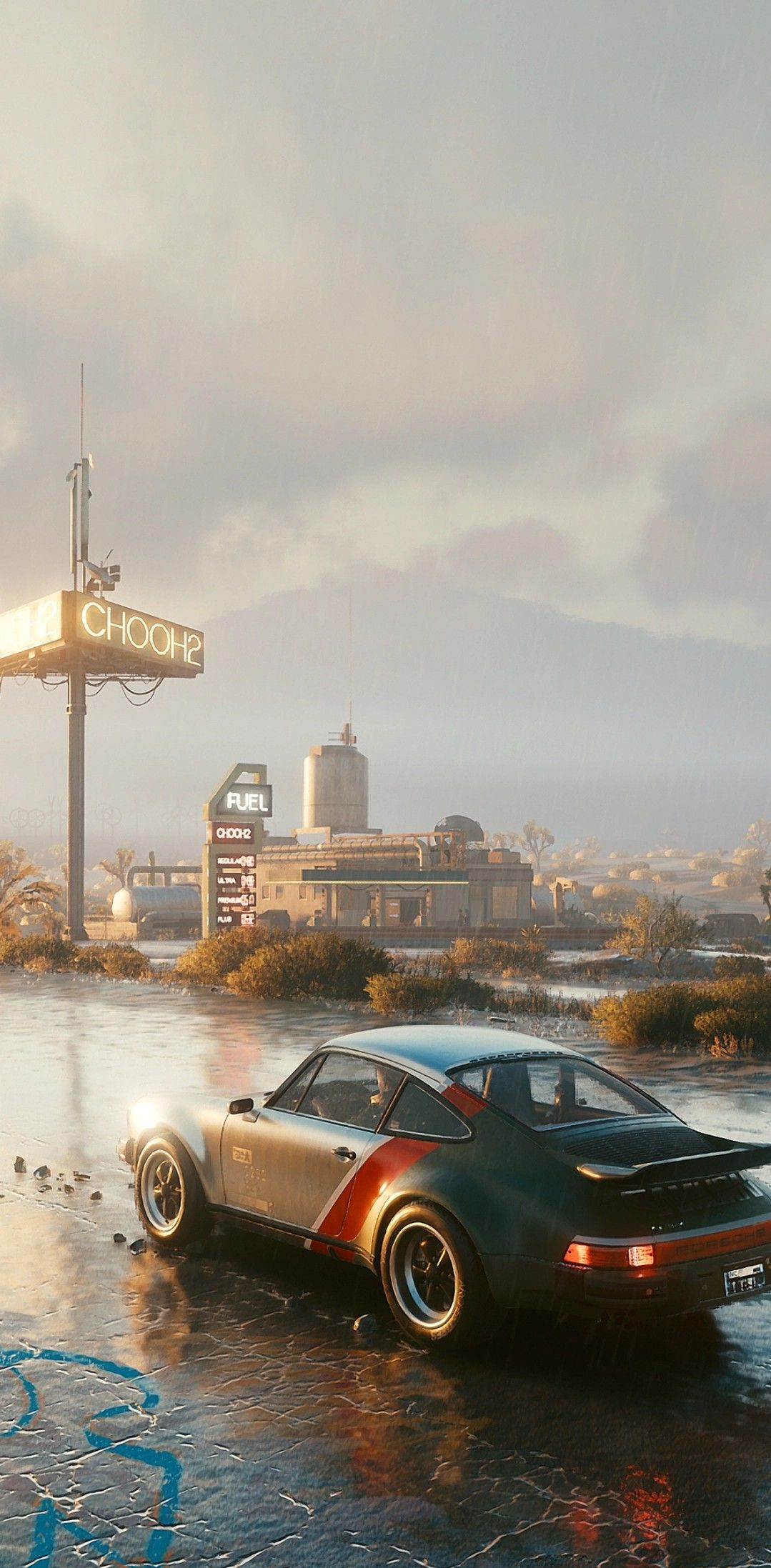 1079x2195 Porsche in Cyberpunk 2077. Pinke autos, Skullgirls, Niedliche pokemon