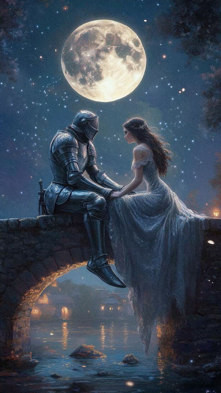736x1308 Knight lovers. Romantic fantasy wallpaper, Princess and her knight, Fantasy love