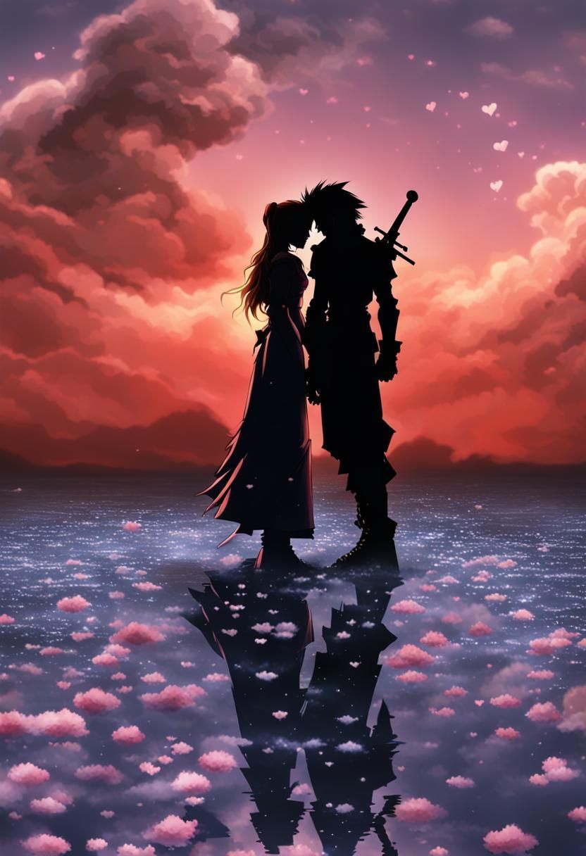 832x1216 Final Fantasy 7 Romance Final Fantasy 7 Art: Aeri