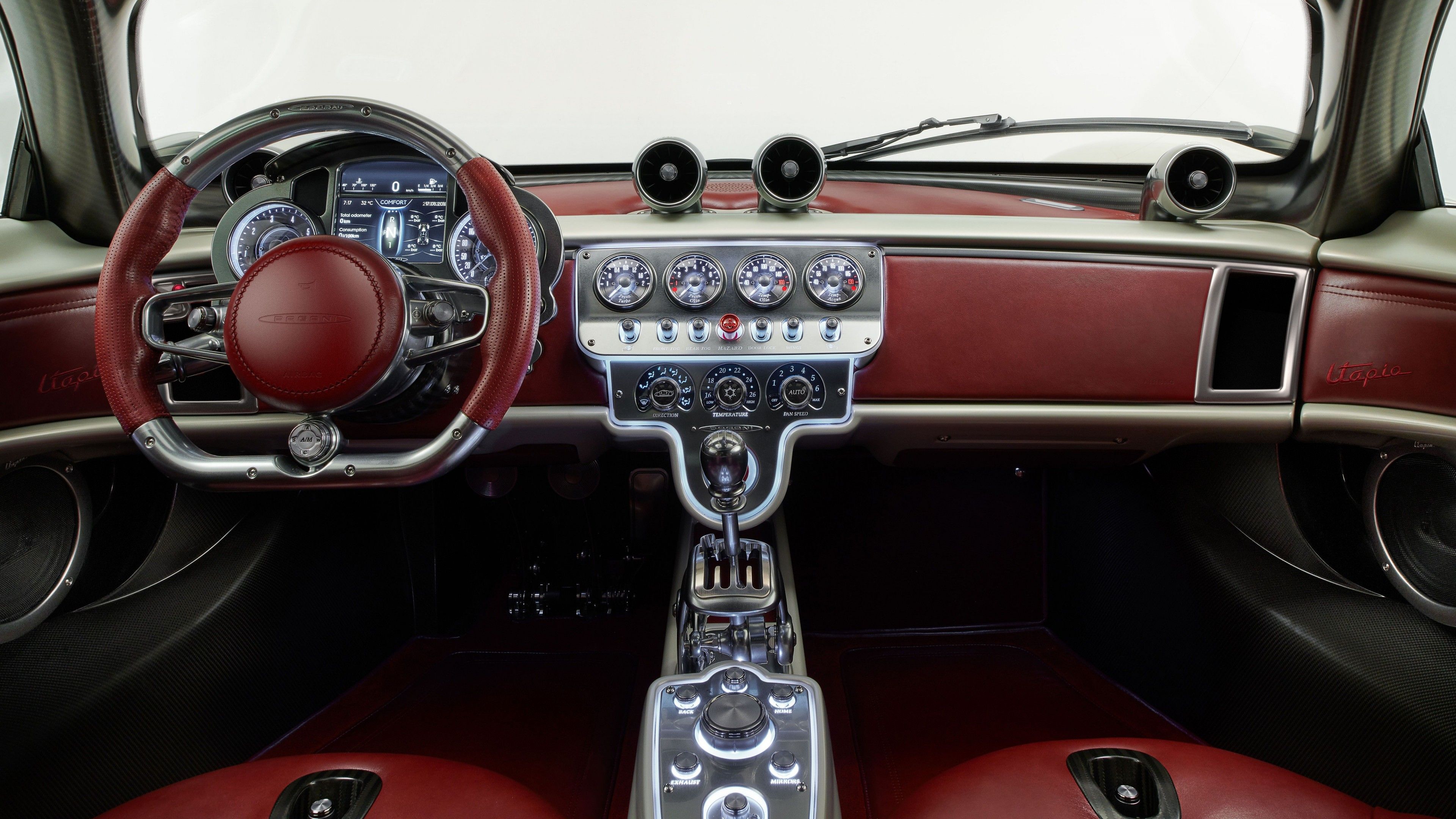 3840x2160 Pagani Utopia 2023 Interior 4K 5K HD Cars Wallpaper