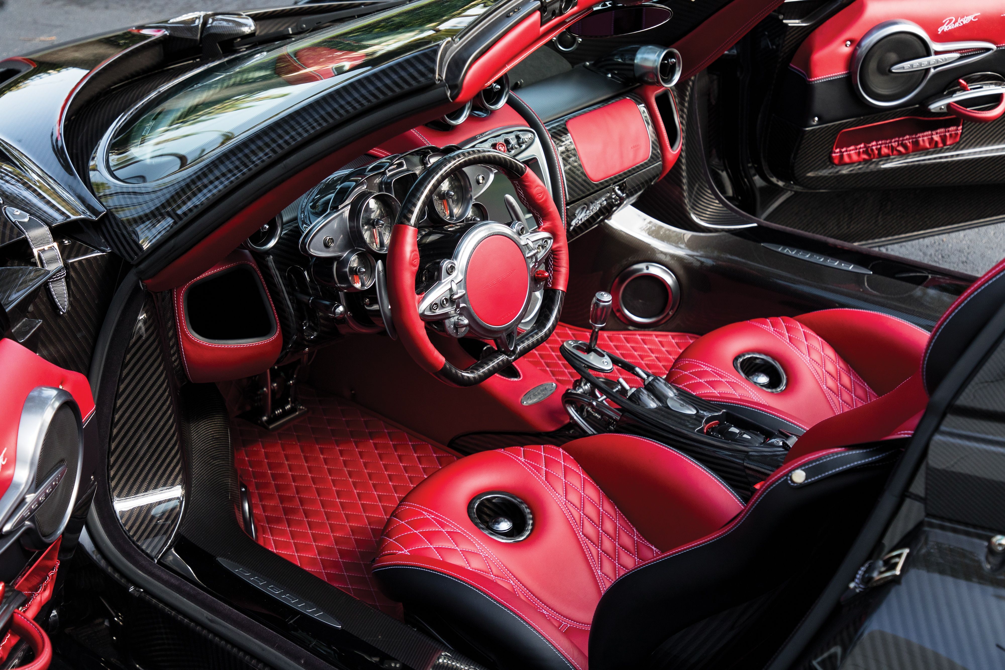4000x2667 Wallpaper Pagani, To huayr, Car Interior, Pagani Huayra Roadster for mobile and desktop, section суперкары, resolution 4000x2667
