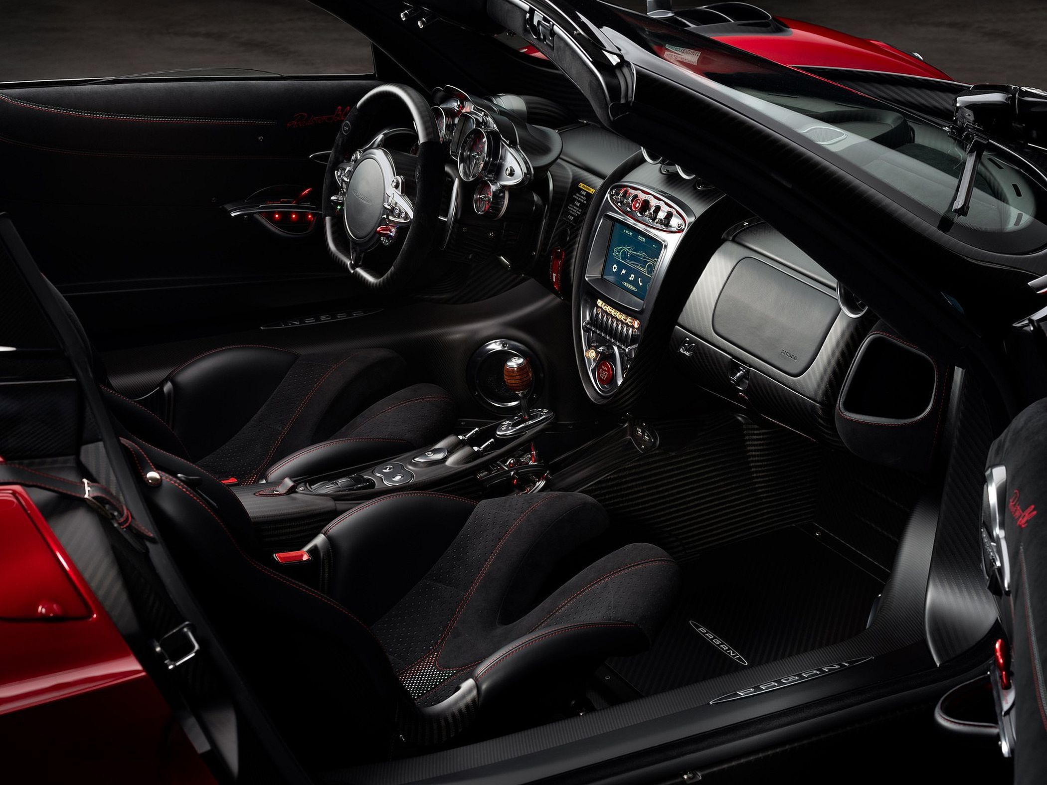 2100x1575 Wallpaper interior, Pagani, Pagani, To huayr, Sports car, The Interior Of The Car, Roadster BC for mobile and desktop, section суперкары, resolution 2100x1575