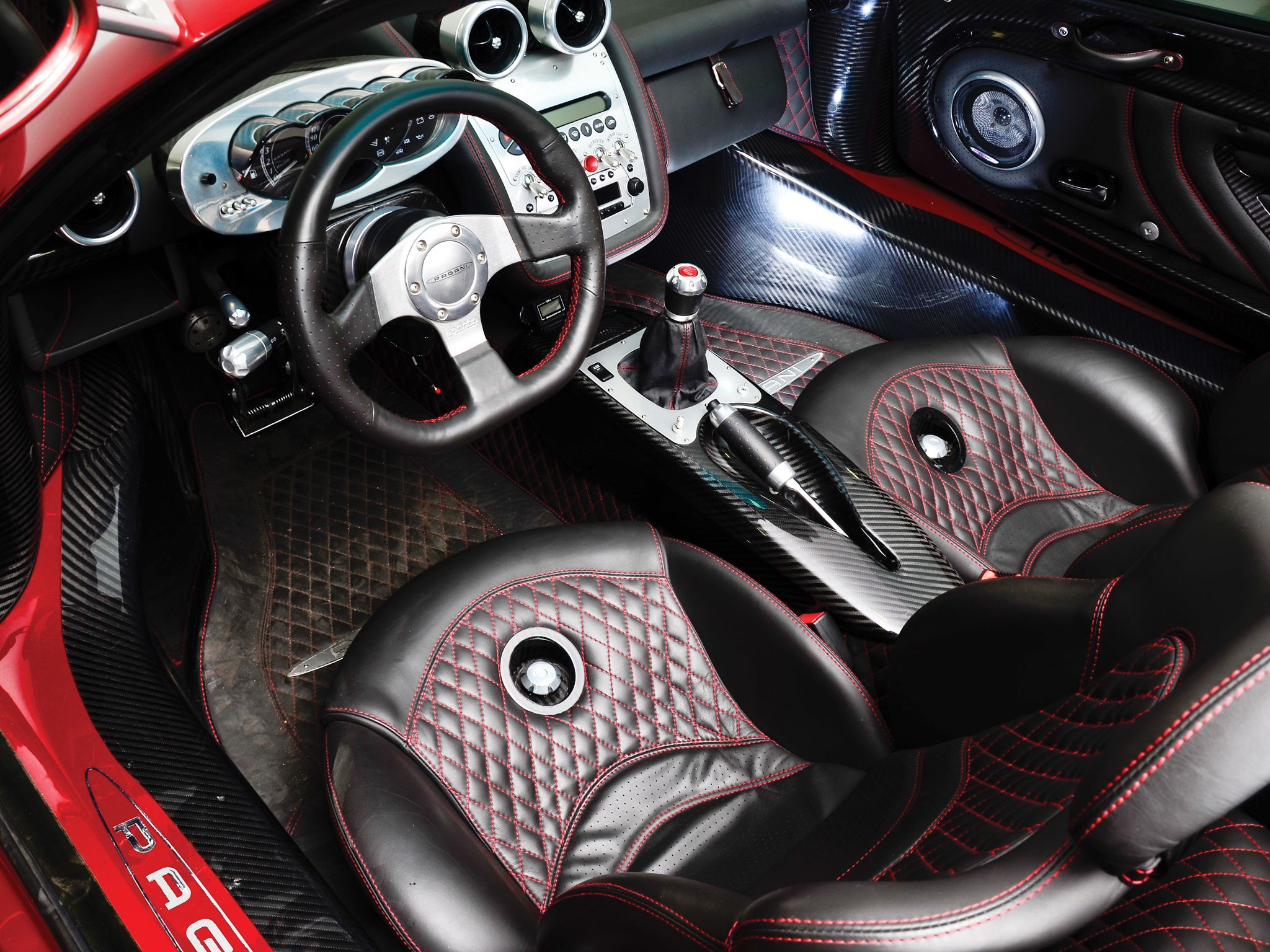 2048x1536 Pagani, Zonda, C S, Roadster, Supercars, Supercar, Interior Wallpaper HD / Desktop and Mobile Background