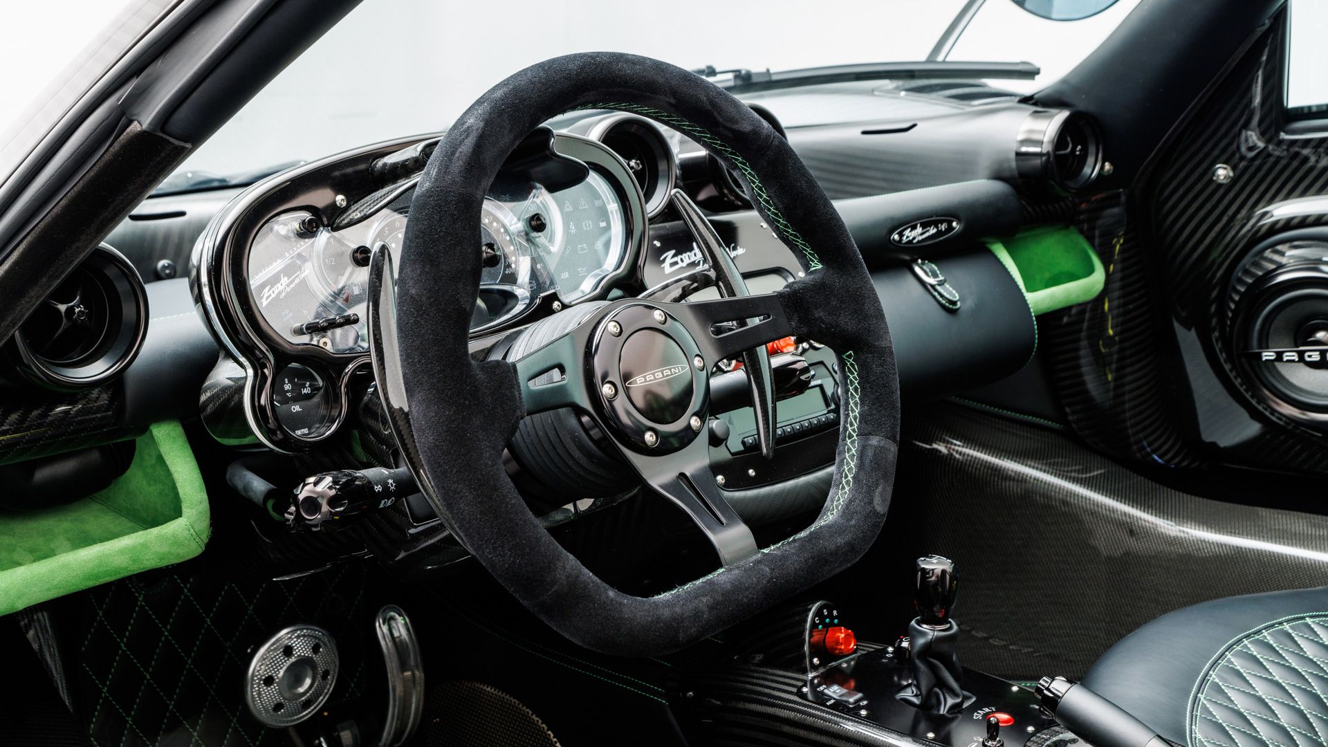 1920x1080 Pagani Zonda Diamante Verde. From $10M