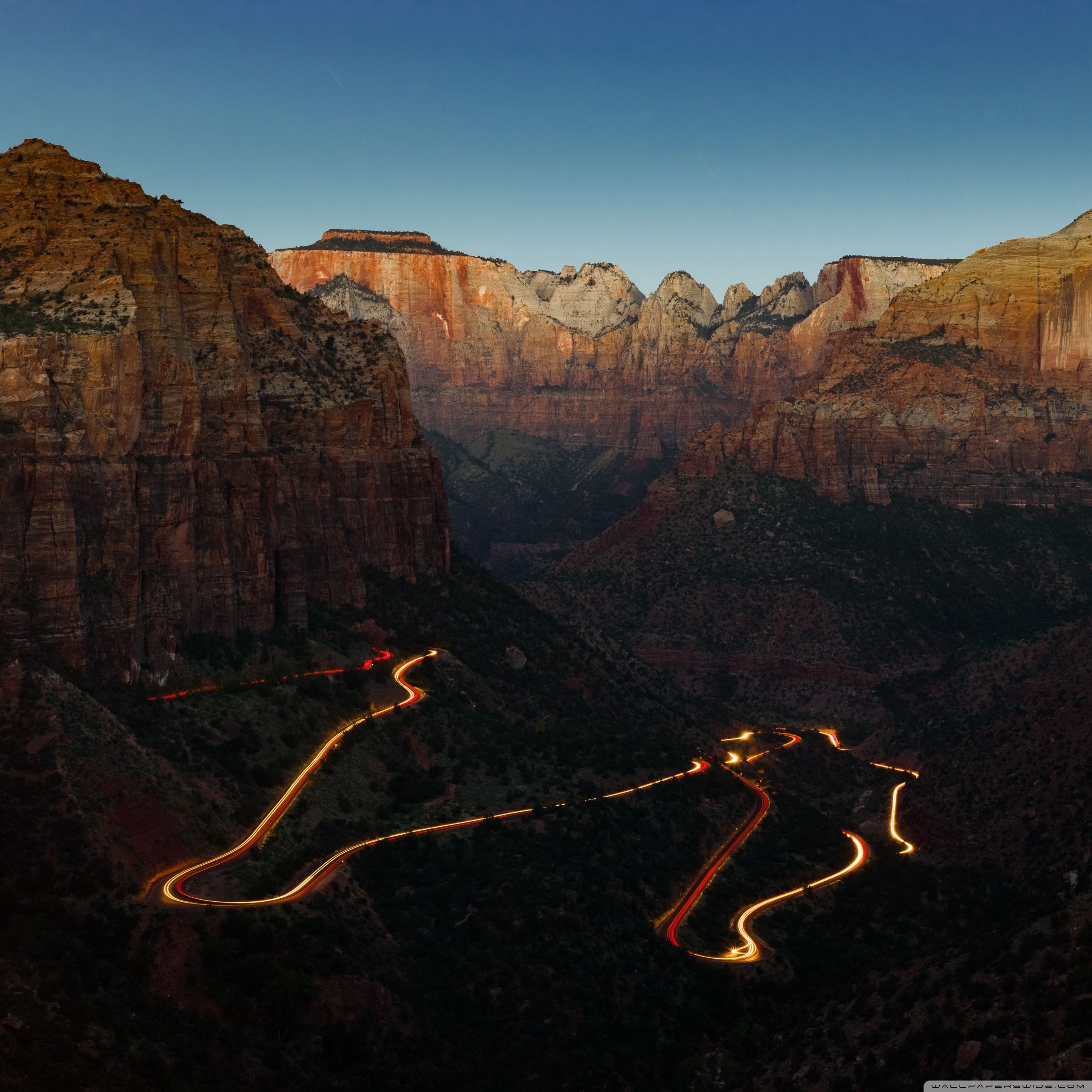 2560x2560 Zion National Park Canyon Overlook at Dawn 4K UHD Wallpaper for UltraHD Desktop and TV : Widescreen and UltraWide Display : Smartphone and Tablet Devices