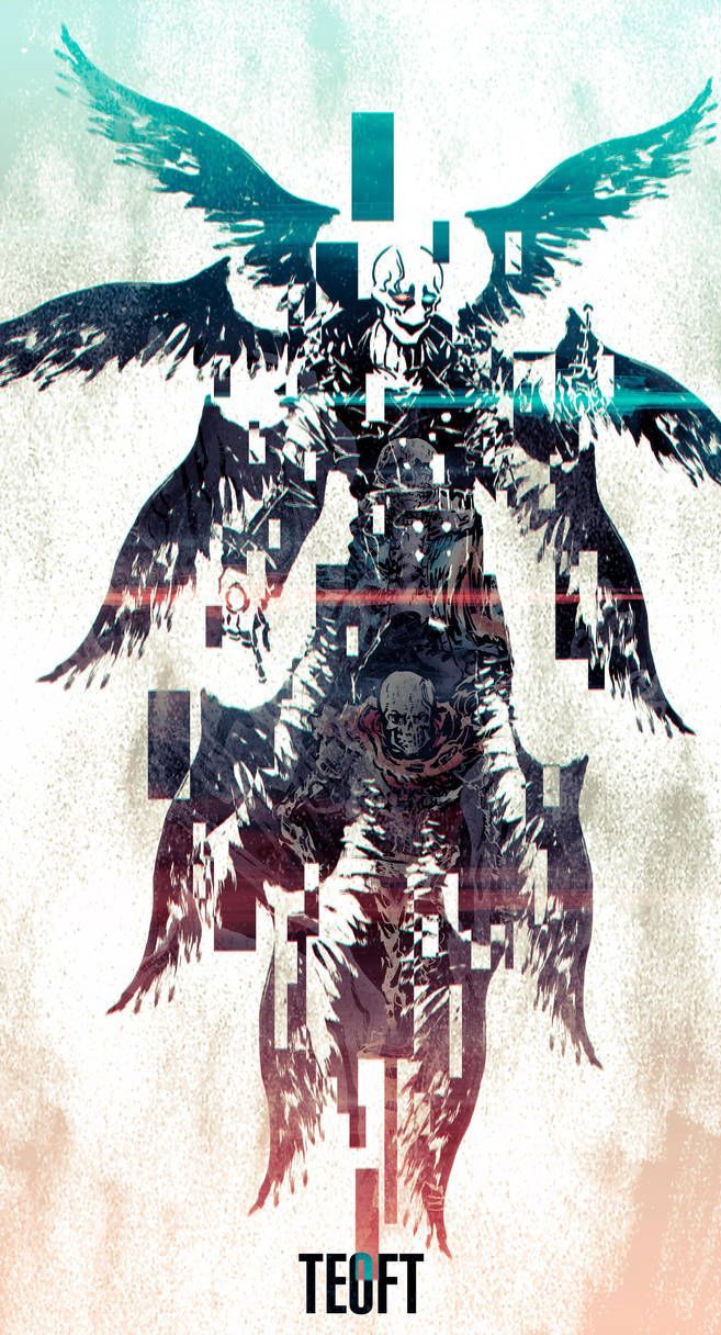 657x1216 The Fallen: Monster by Teoft. Arte apocalipsis, Estilos de artes marciales, Personajes de evangelion