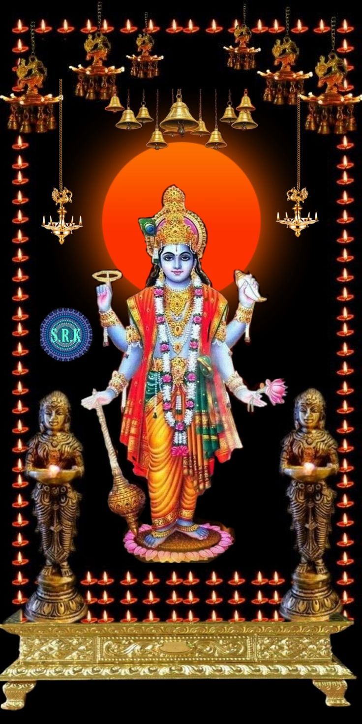 736x1472 Vishnu photo. Vishnumurthy image, Guruvayoorappan image HD wallpaper, Hindu gods