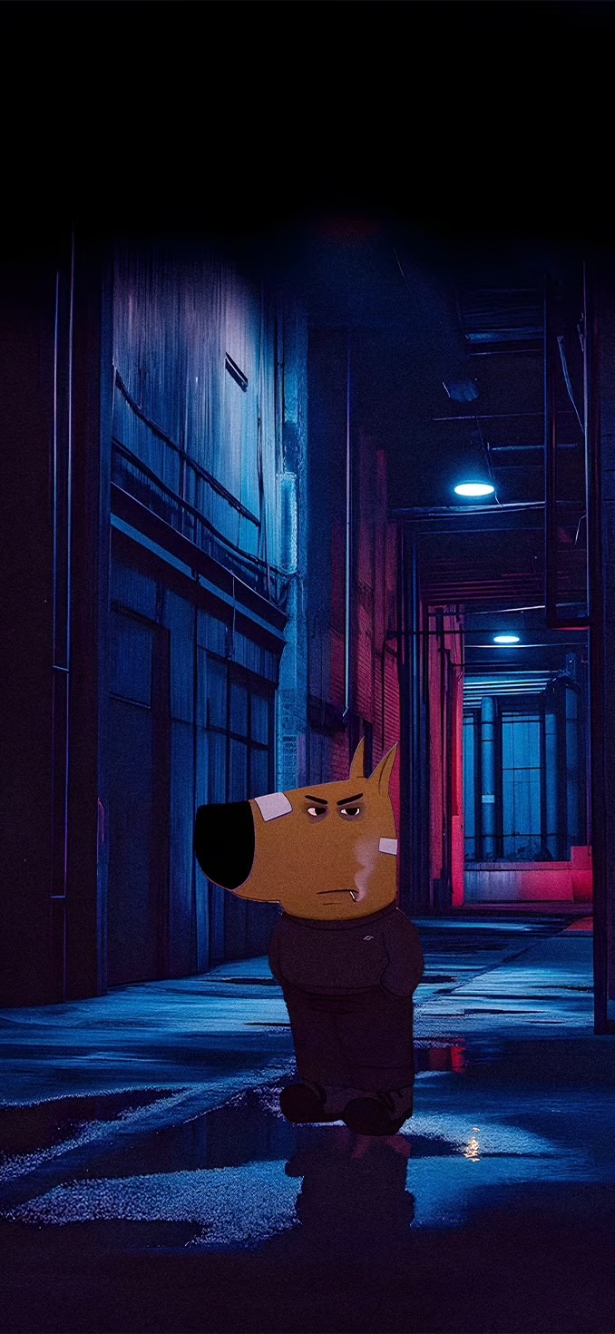 678x1470 Chill Guy Alleyway Best Viral Meme Wallpaper 2025 For IPhone And Android