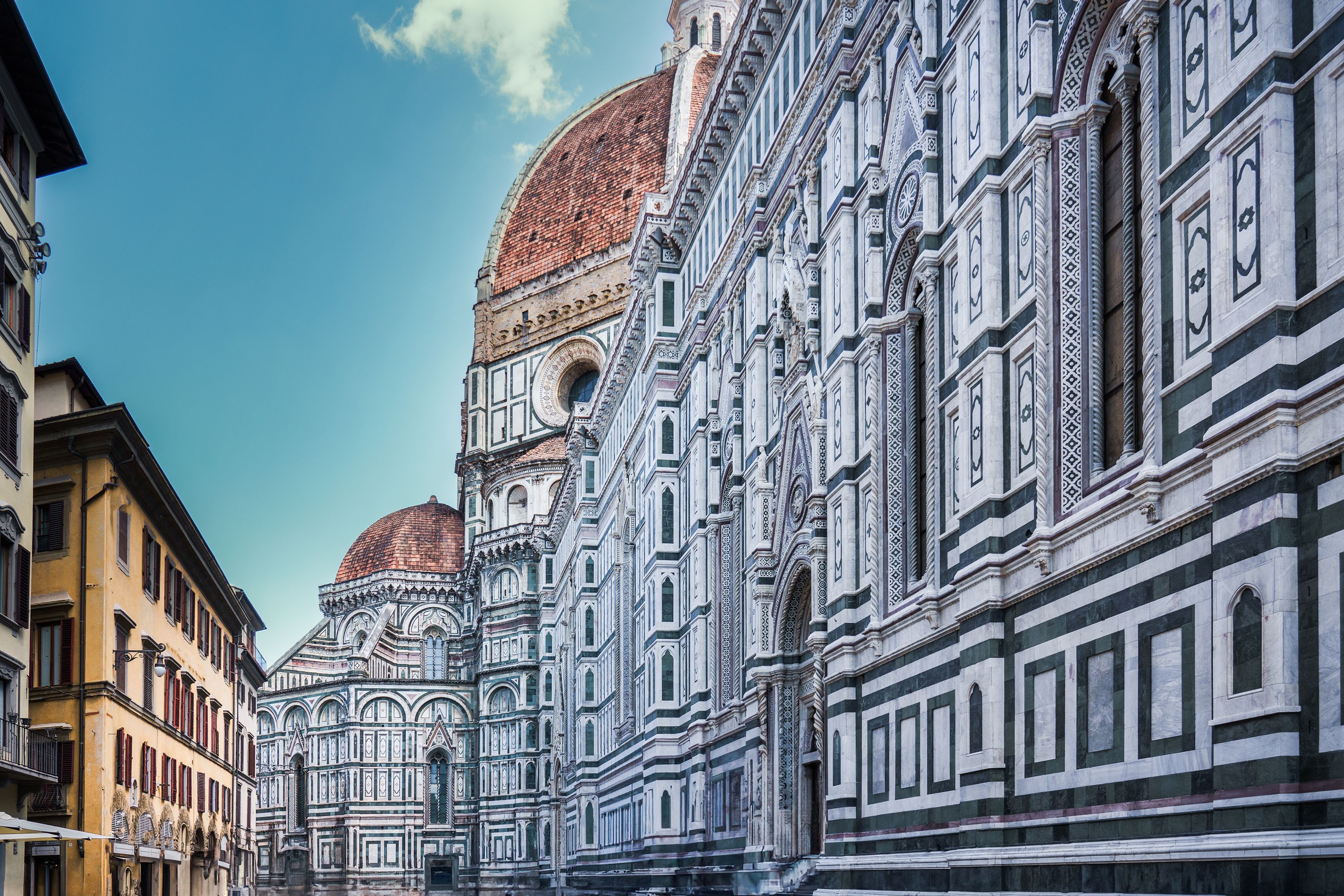 3013x2010 Cathedral of Santa Maria del Fiore in Florence in Italy · Free