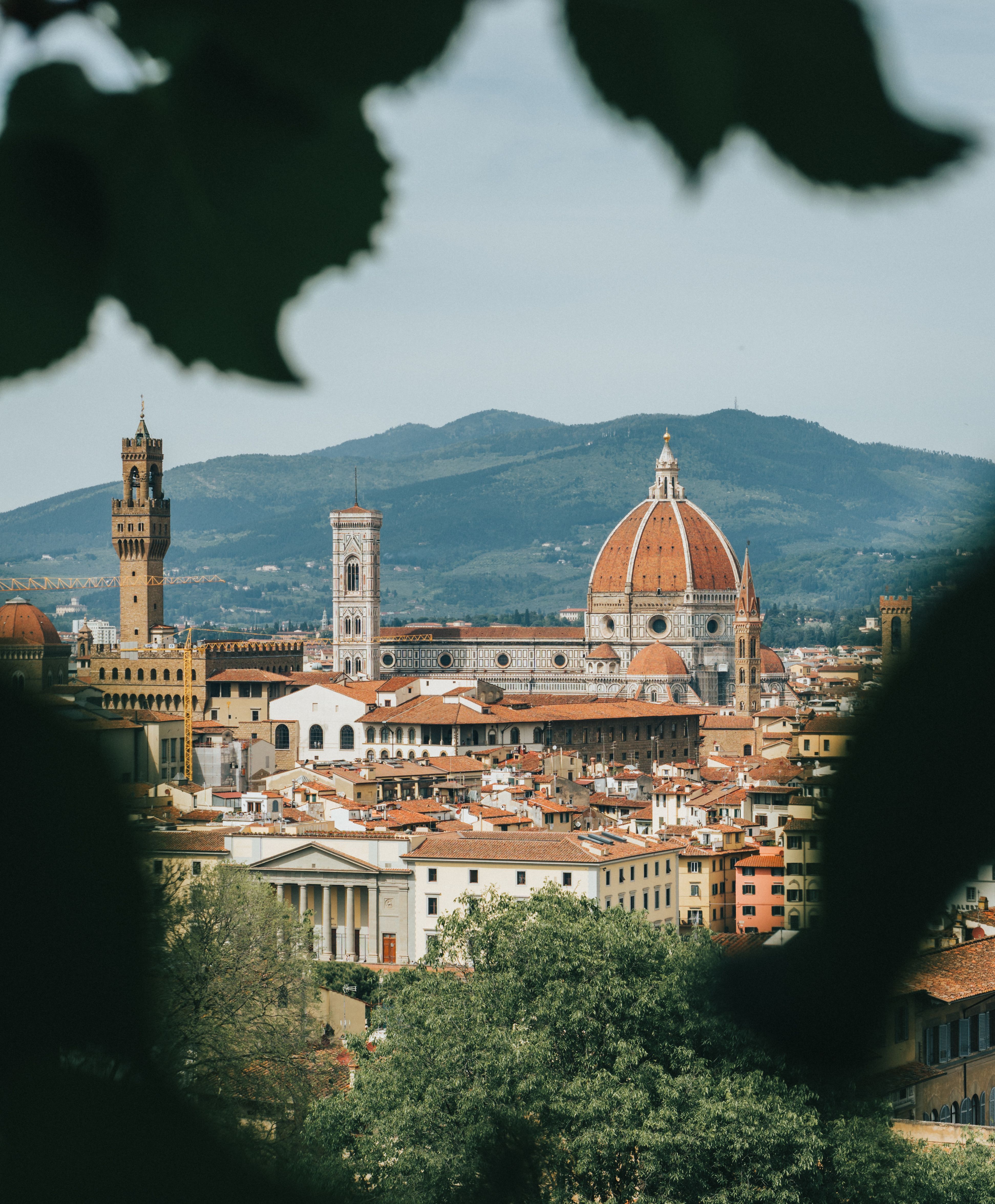 3886x4704 Panoramic View of Florence with the Santa Maria del Fiore Cathedral in the Middle · Free