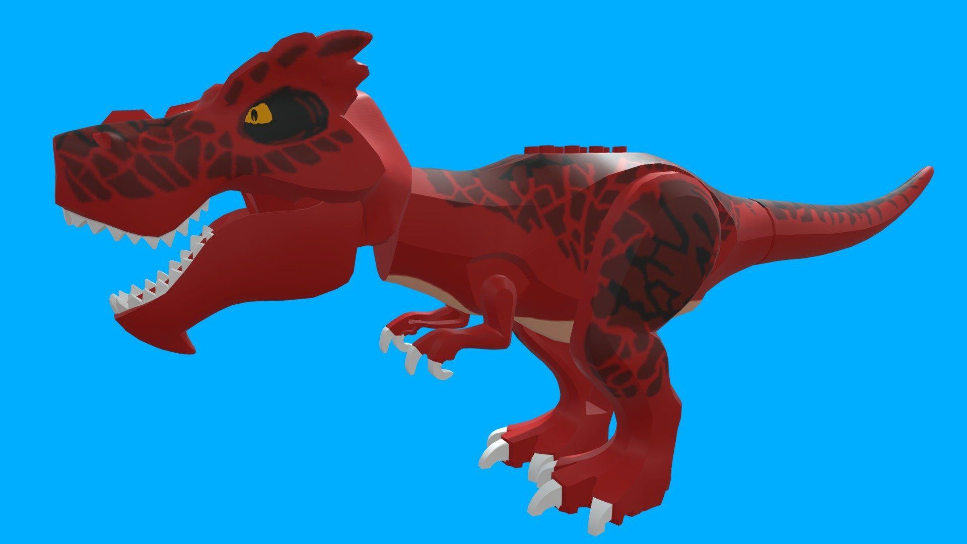 1920x1080 LEGO DEVIL DINO Free 3D model by GHZ [25d98c8]