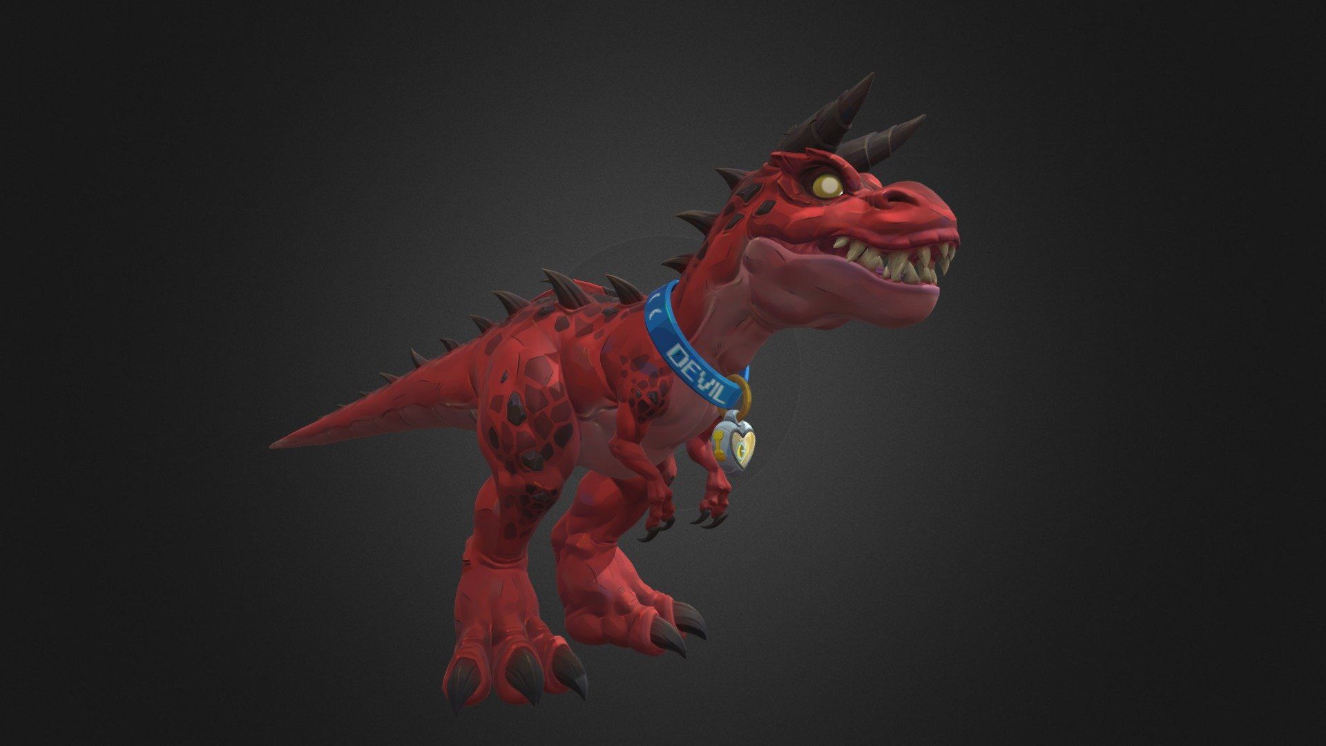 1920x1080 Devil Dinosaur Rivals Free 3D model by YE YE [018aa59]