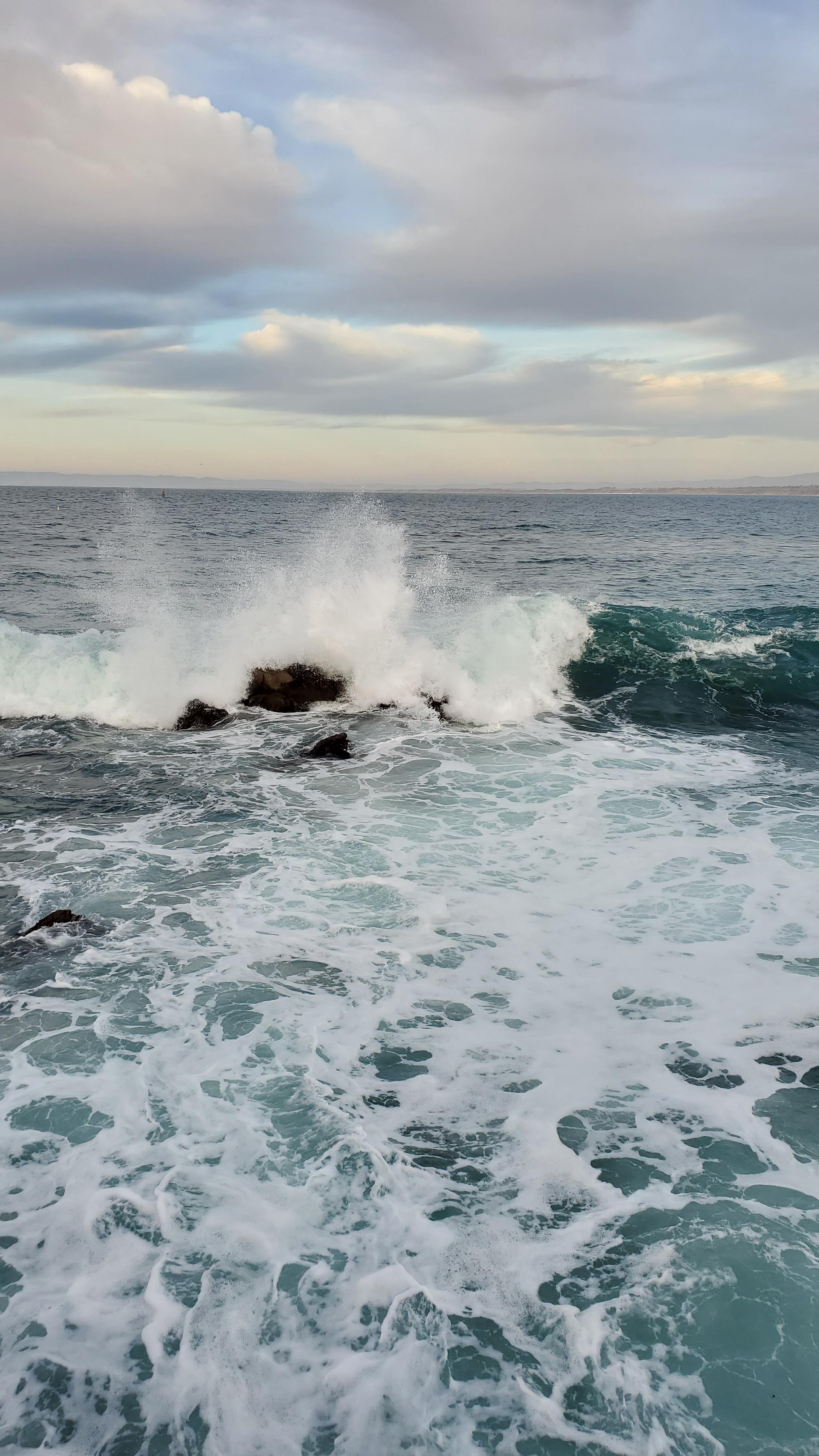 2268x4032 Its amazing how the sound of waves crashing can be heard from a far. I live in seaside and can hear them at night