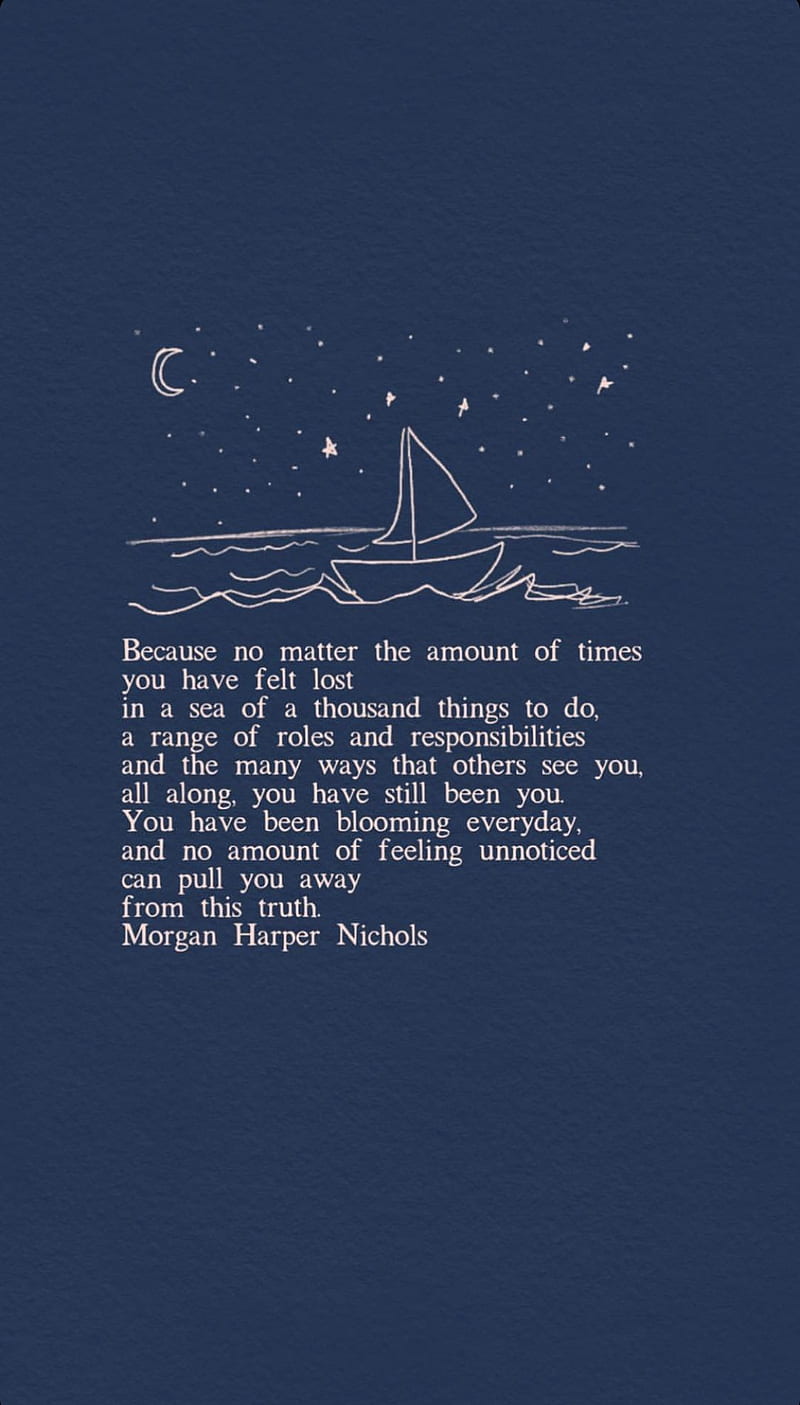 800x1405 Open sea, quotes, silence, HD phone wallpaper