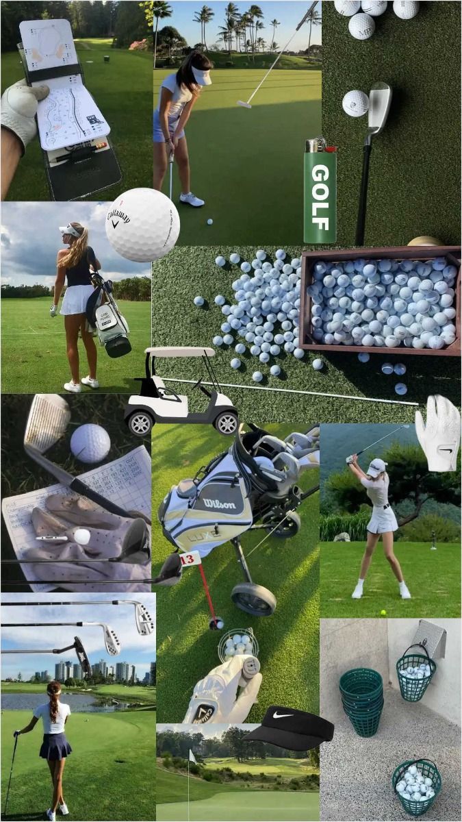 675x1200 Golf girl aesthetic sport girl aesthetic phone background wallpaper