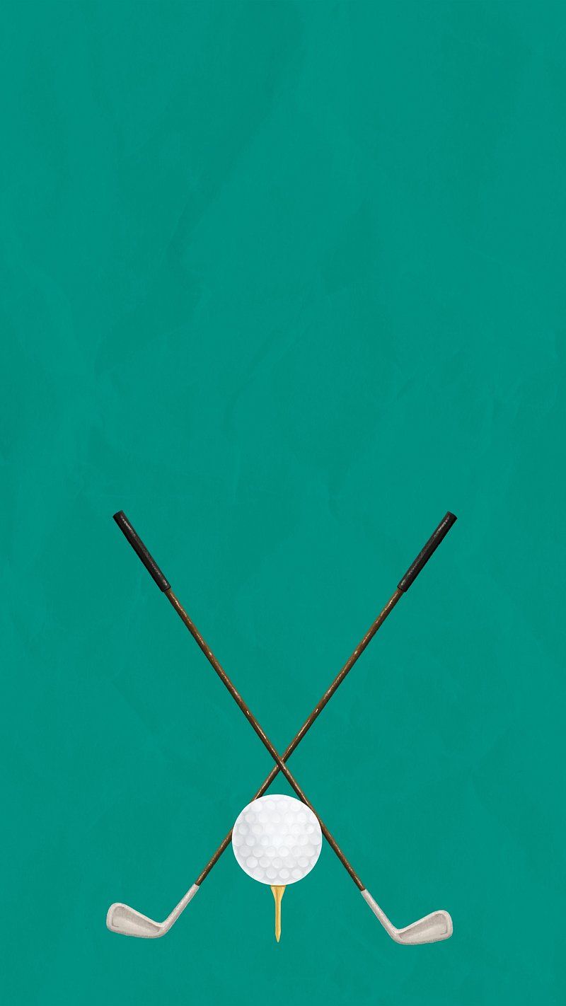 800x1422 Golfing sport aesthetic phone wallpaper