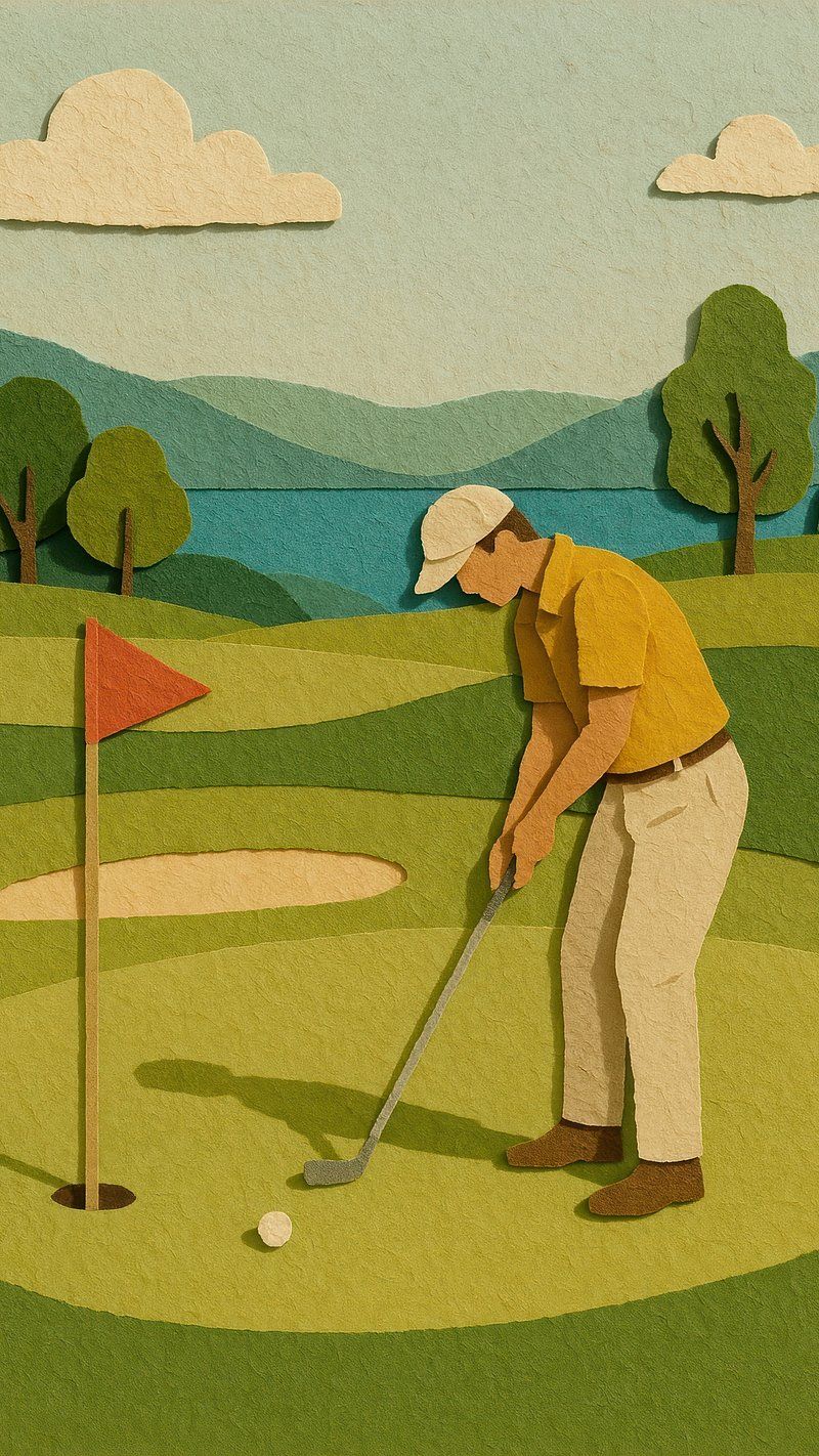 800x1422 iPhone Wallpaper Golf Course Image Wallpaper
