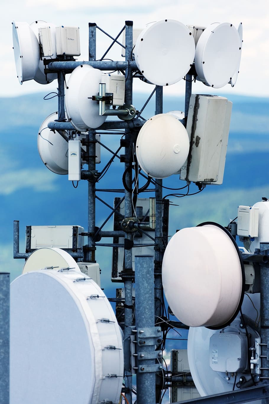 910x1365 Telecom tower 1080P, 2K, 4K, 5K HD wallpaper free download