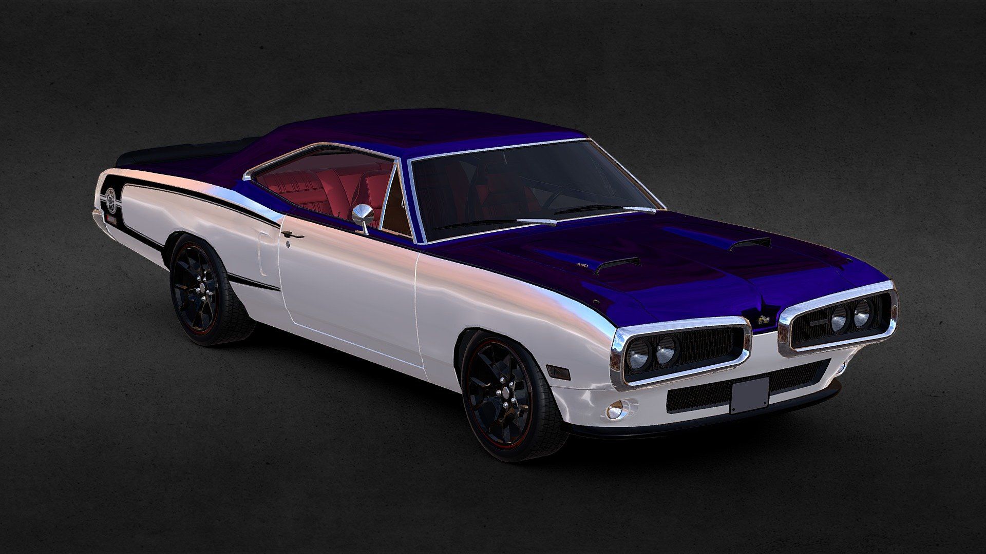 1920x1080 Dodge Coronet Super Bee Custom model by everhard [b374c5e]