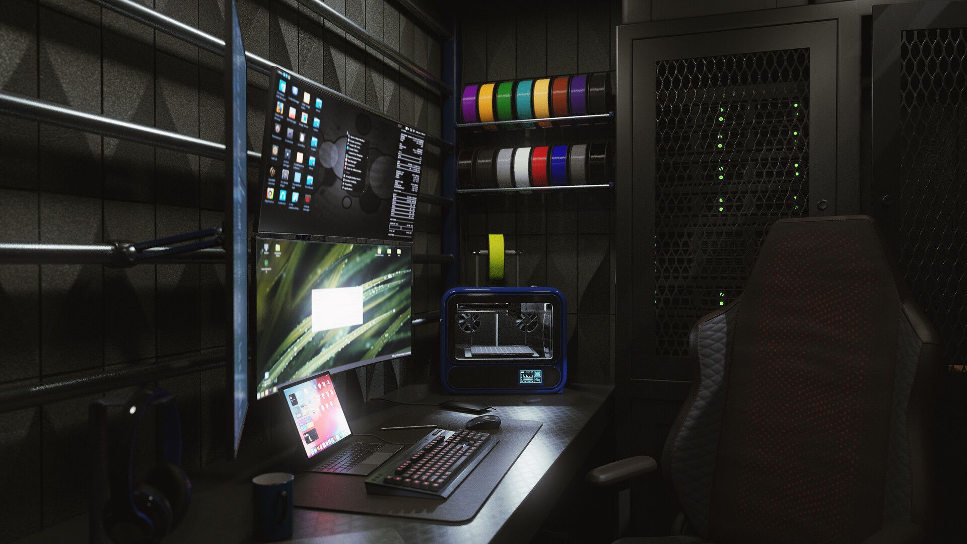 1920x1080 Hacker Hideout