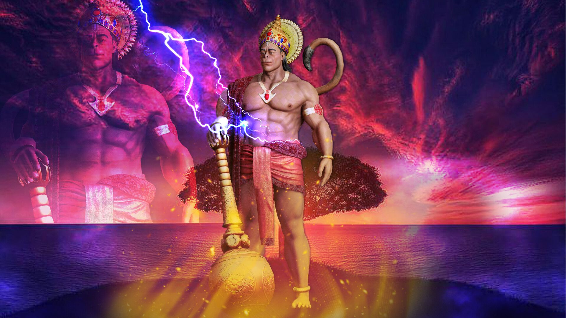 1920x1080 HANUMAN JI ( jai shree ram )