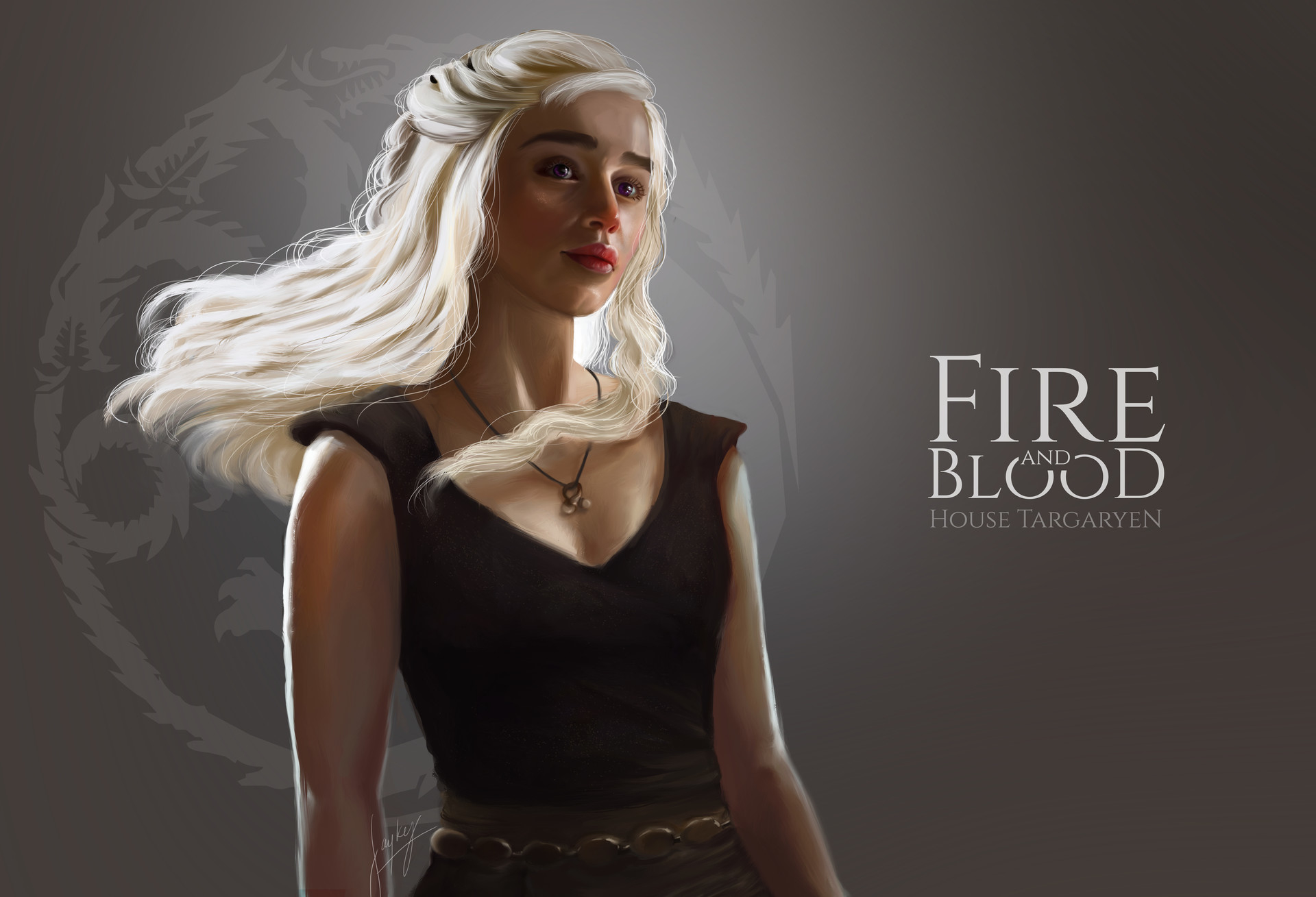 1920x1309 Game Of Thrones Dragon Girl Daenerys Targaryen Art Wallpaper, HD Movies 4K Wallpaper, Image and Background