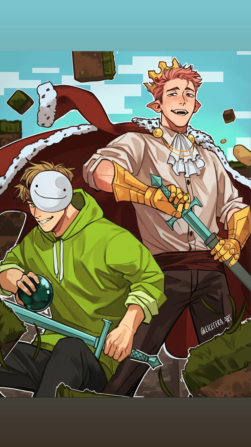 800x1422 Techno and dream, dream, technoblade, HD phone wallpaper